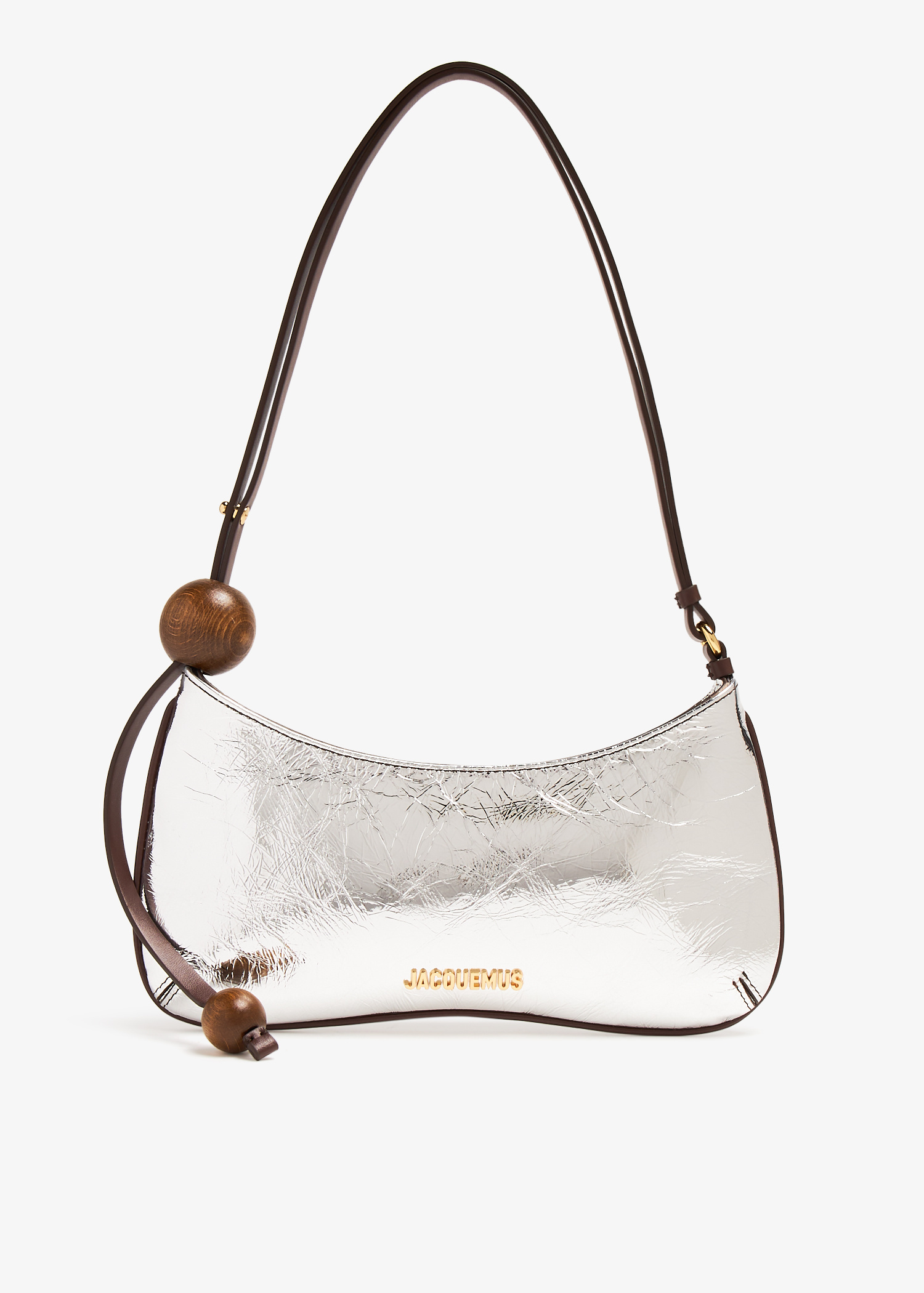 Jacquemus Le Bisou Perle bag for Women - Silver in USA | Level Shoes
