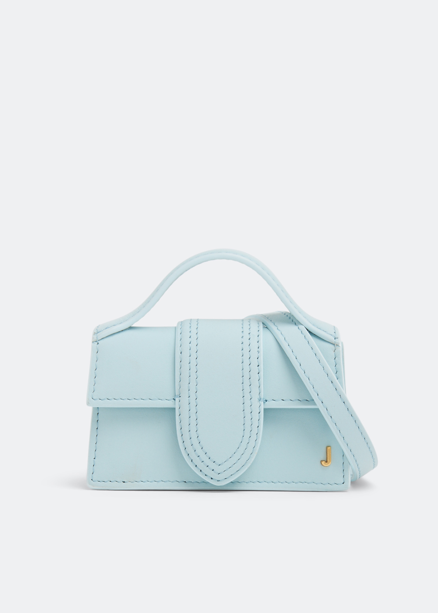 JACQUEMUS Le Bambino バッグ Mua Túi Xách Jacquemus Le Bambino Leather Shoulder Bag Màu Trắng