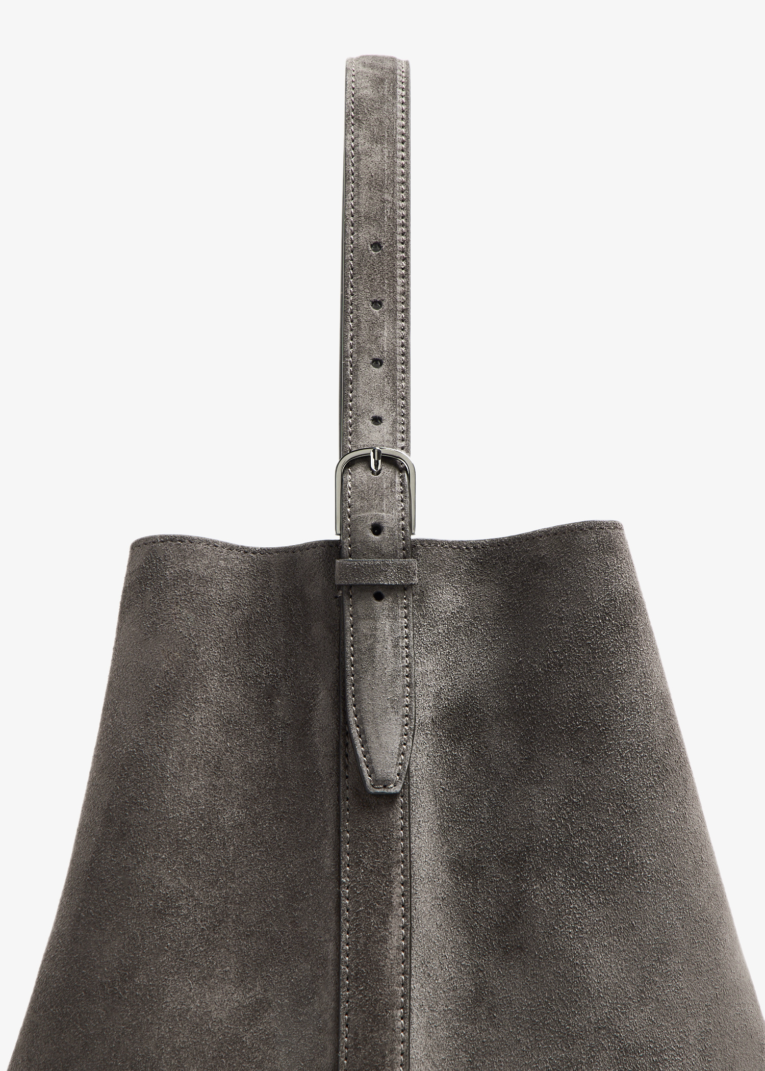 TOTEME Belted tote bag for Women - Grey in UAE | Level Shoes