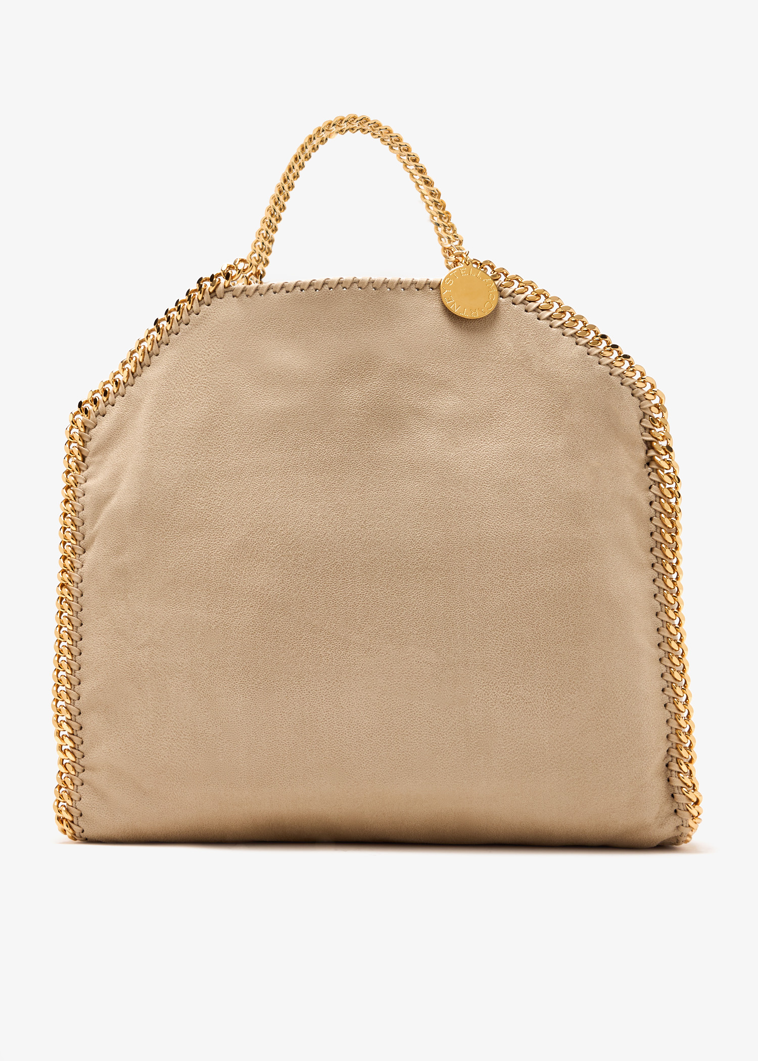 Stella McCartney Falabella fold-over tote bag for Women - Beige in
