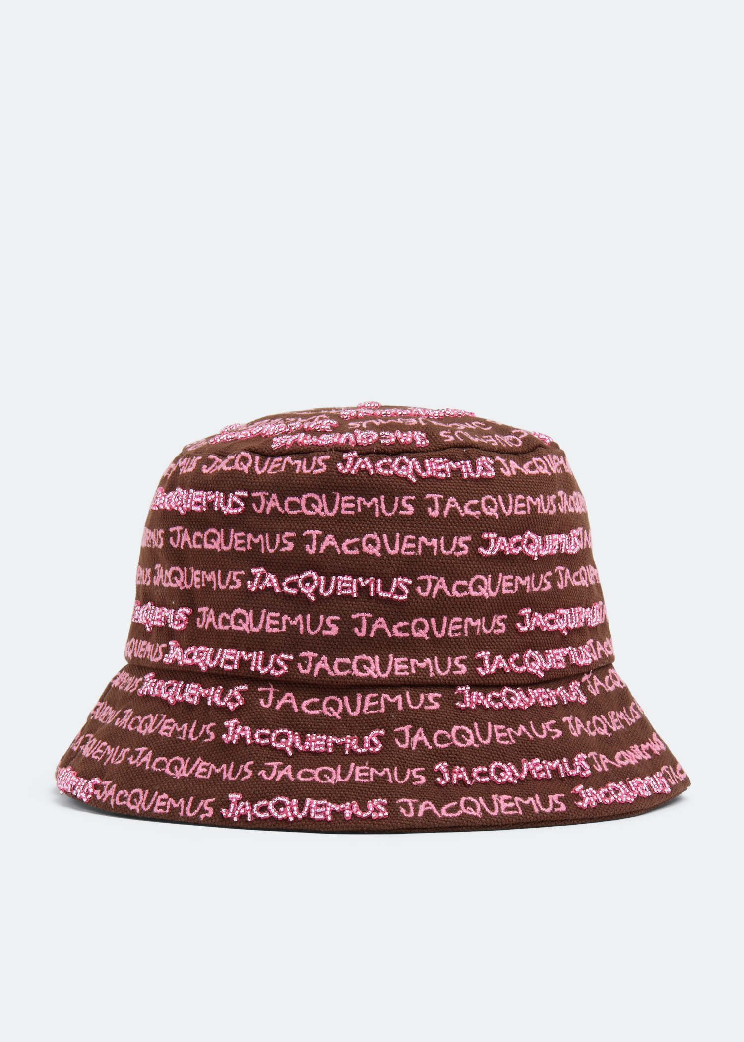 Jacquemus Le Bob Bordado hat for Women - Brown in UAE