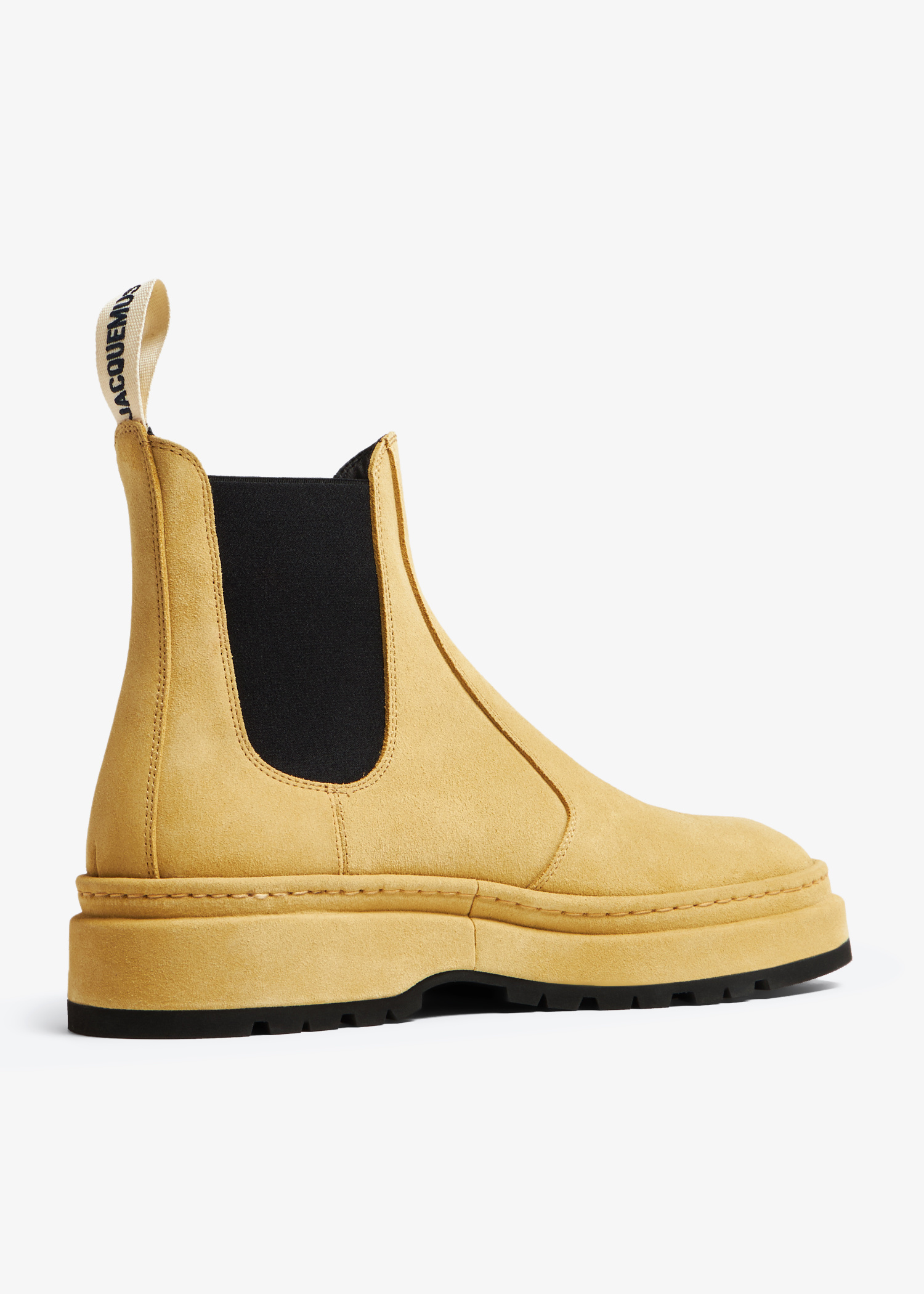 ブーツその他 JACQUEMUS BOOTS (243FO1504301 9FH) The Bisou Boots (243FO150-4301-BLACK-WHITE)