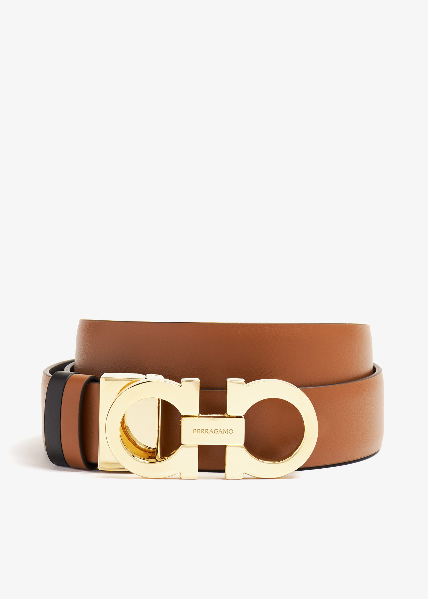 Ferragamo Gancini belt for Women - Brown in USA | Level Shoes