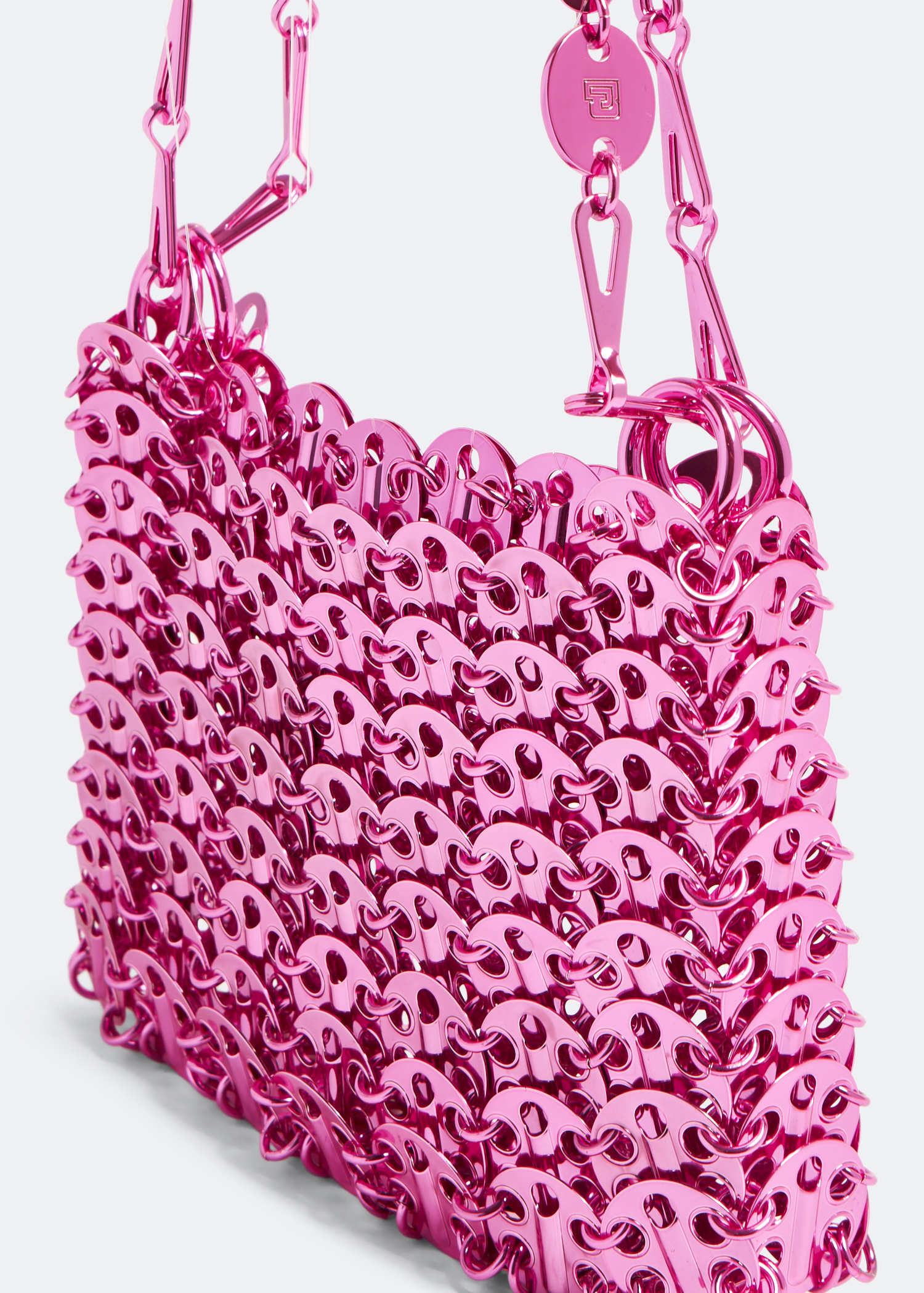 Rabanne Nano 1969 bag for Women - Pink in UAE | Level Shoes