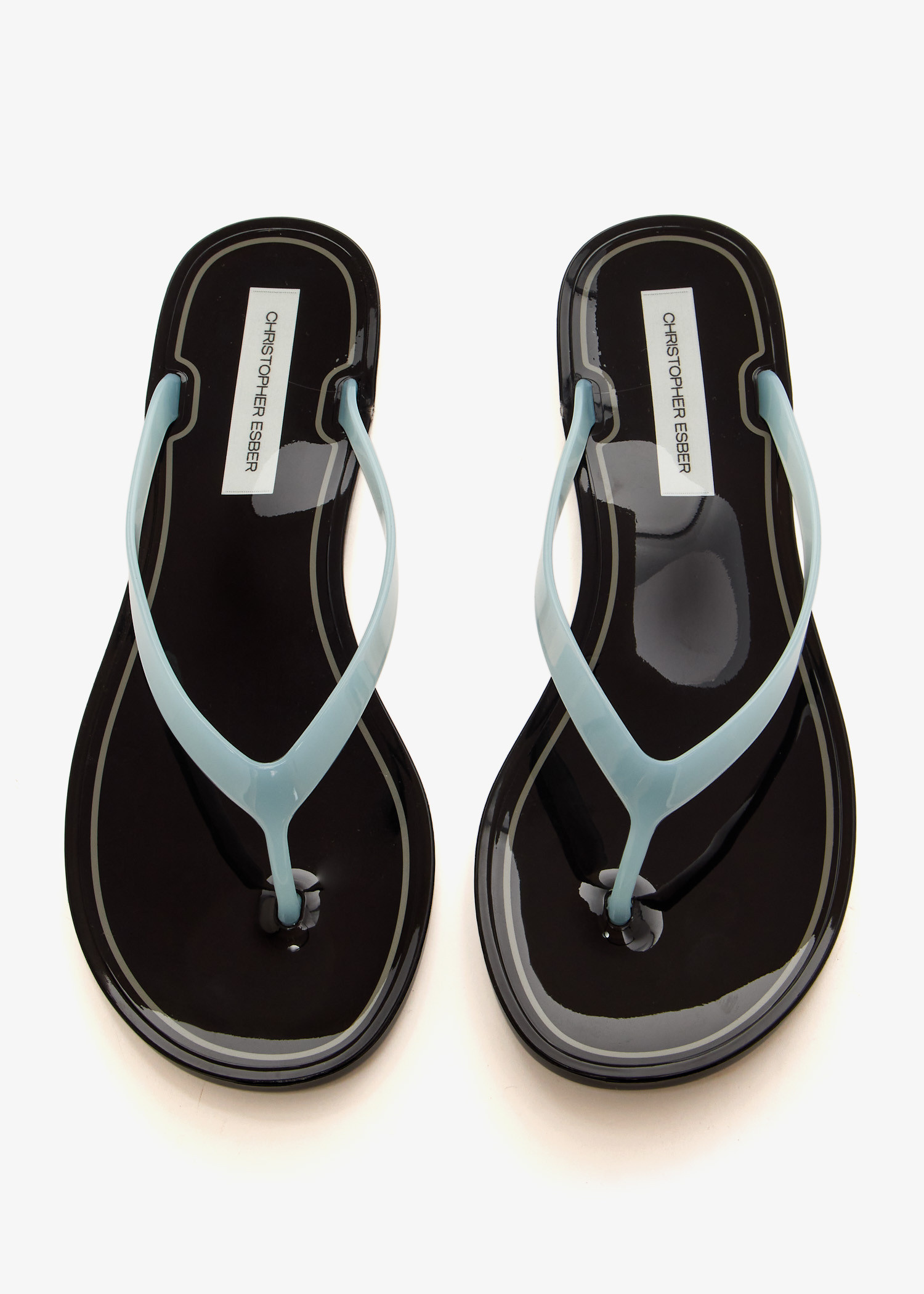 Christopher Esber Jo flip flops for Women - Blue in USA