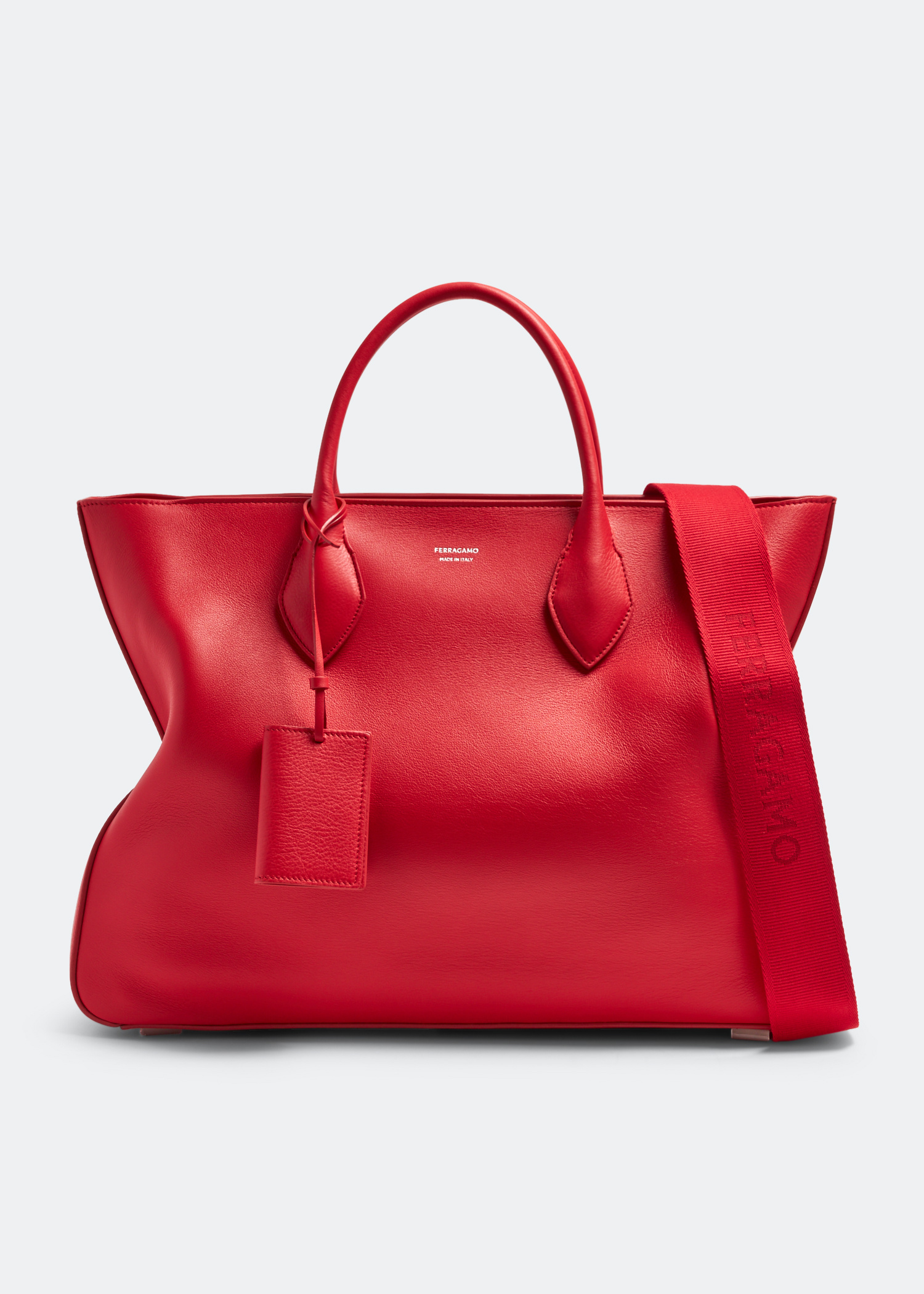 Ferragamo Large tote bag for Men - Red in UAE | Level Shoes