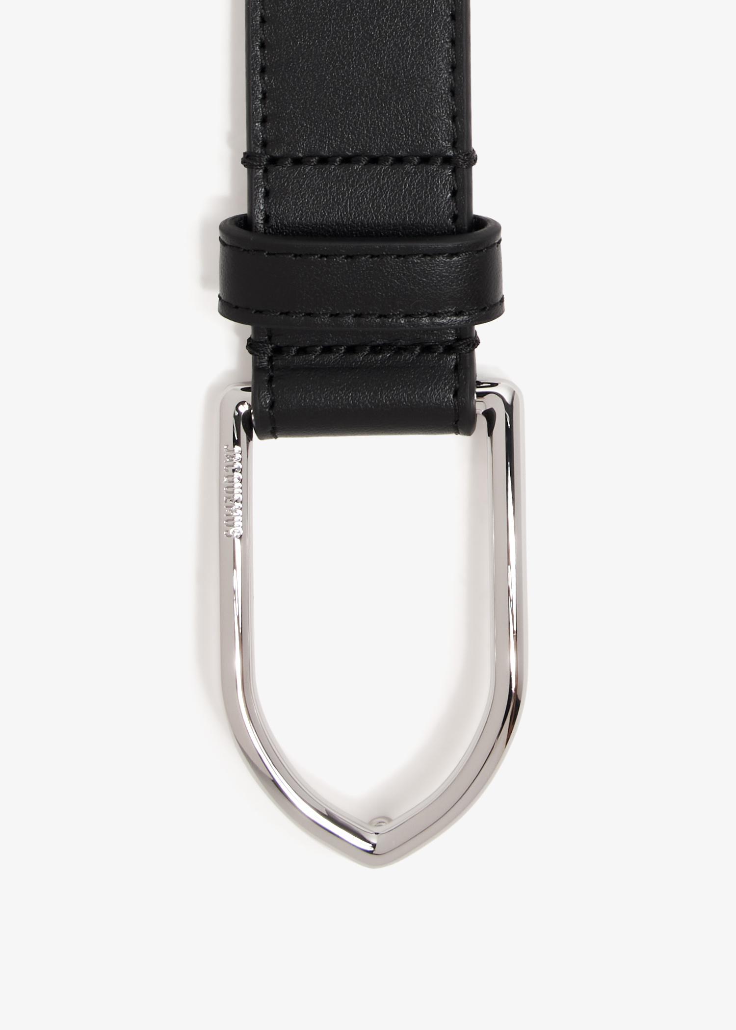 【関税＆送料込み】Jacquemus La Ceinture Bambino Belt Jacquemus La Ceinture Bambino Leather Belt | Black | FARFETCH