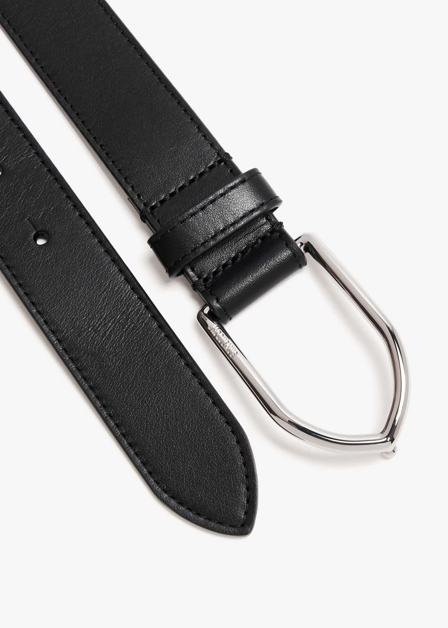 Jacquemus La Ceinture Bambino belt for Women - Black in KSA