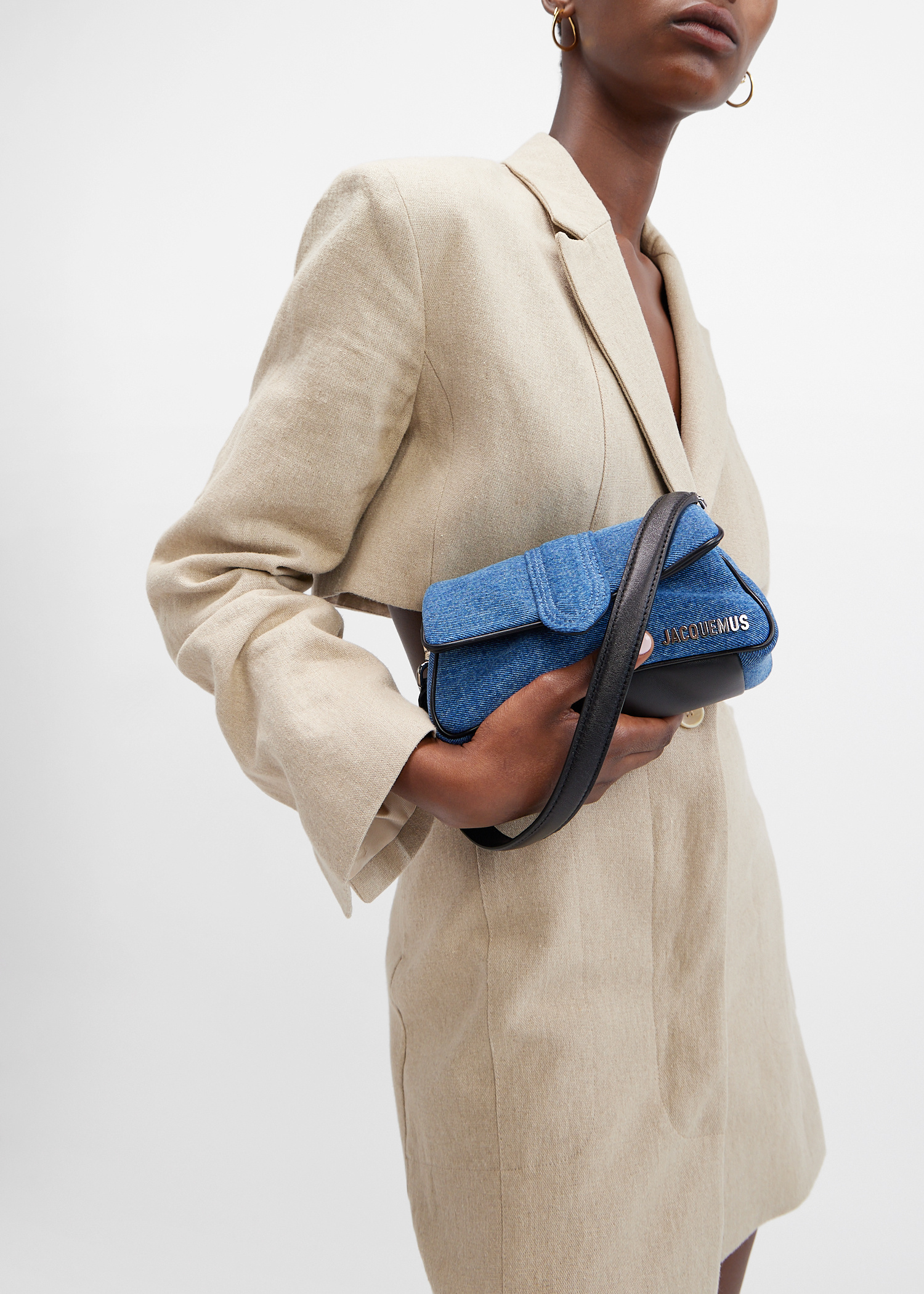 JACQUEMUS 241BA3953233150 関税送料込 Jacquemus Le Petit Bambimou bag for Women - Blue in Qatar
