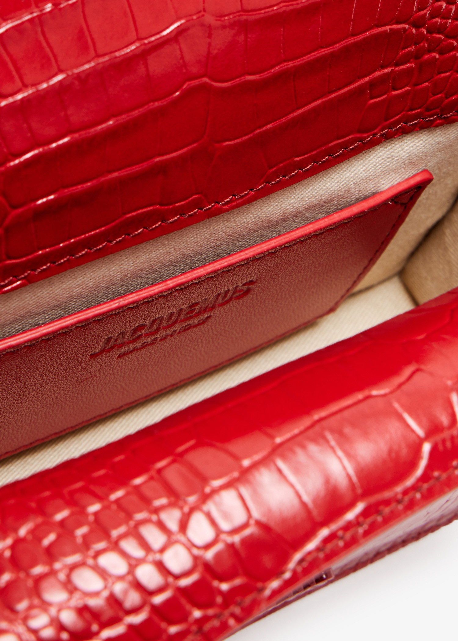 Jacquemus La Petite Pochette Rond Carré clutch for Women