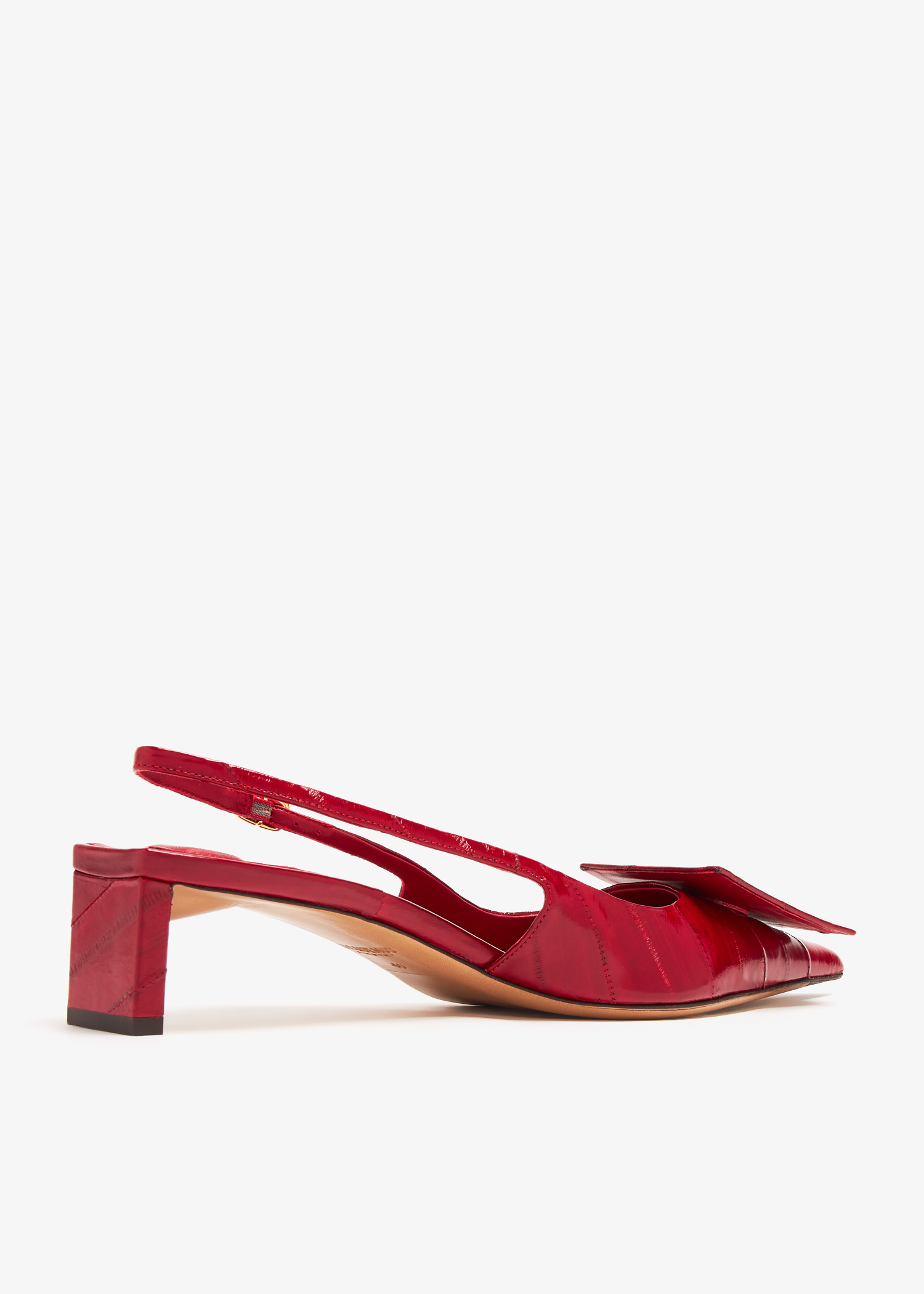 パンプス JACQUEMUS 24E241FO077.3073 Pumps Jacquemus Les Duelo slingback pumps for Women - Red in UAE