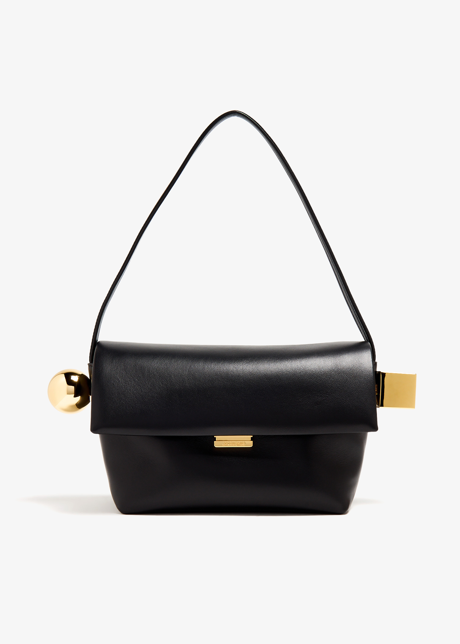 【Jacquemus】LE ROND CARRE◆243BA3833239 Jacquemus Le Rond Carré shoulder bag for Women - Black in