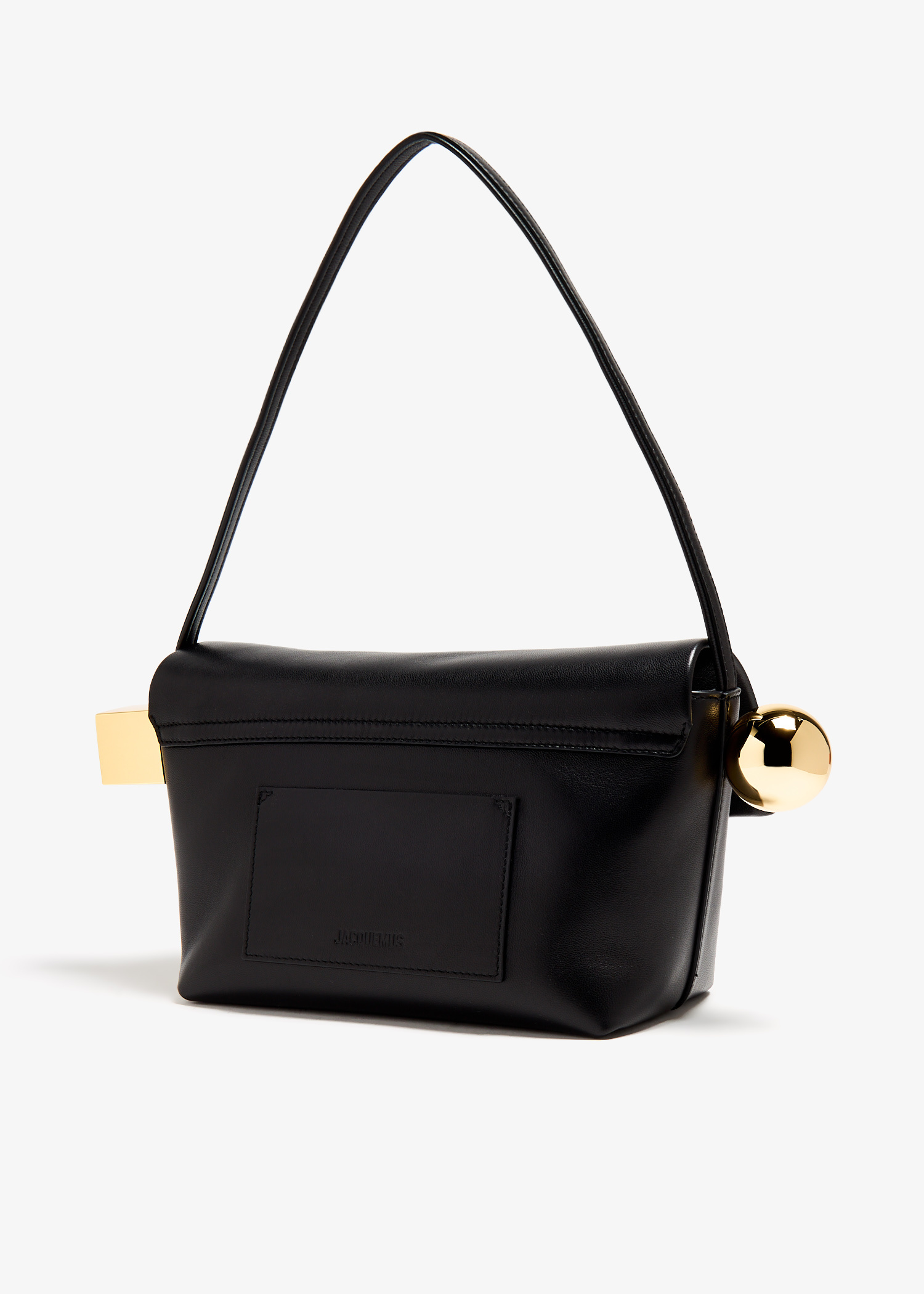 Jacquemus Le Rond Carré shoulder bag for Women - Black in