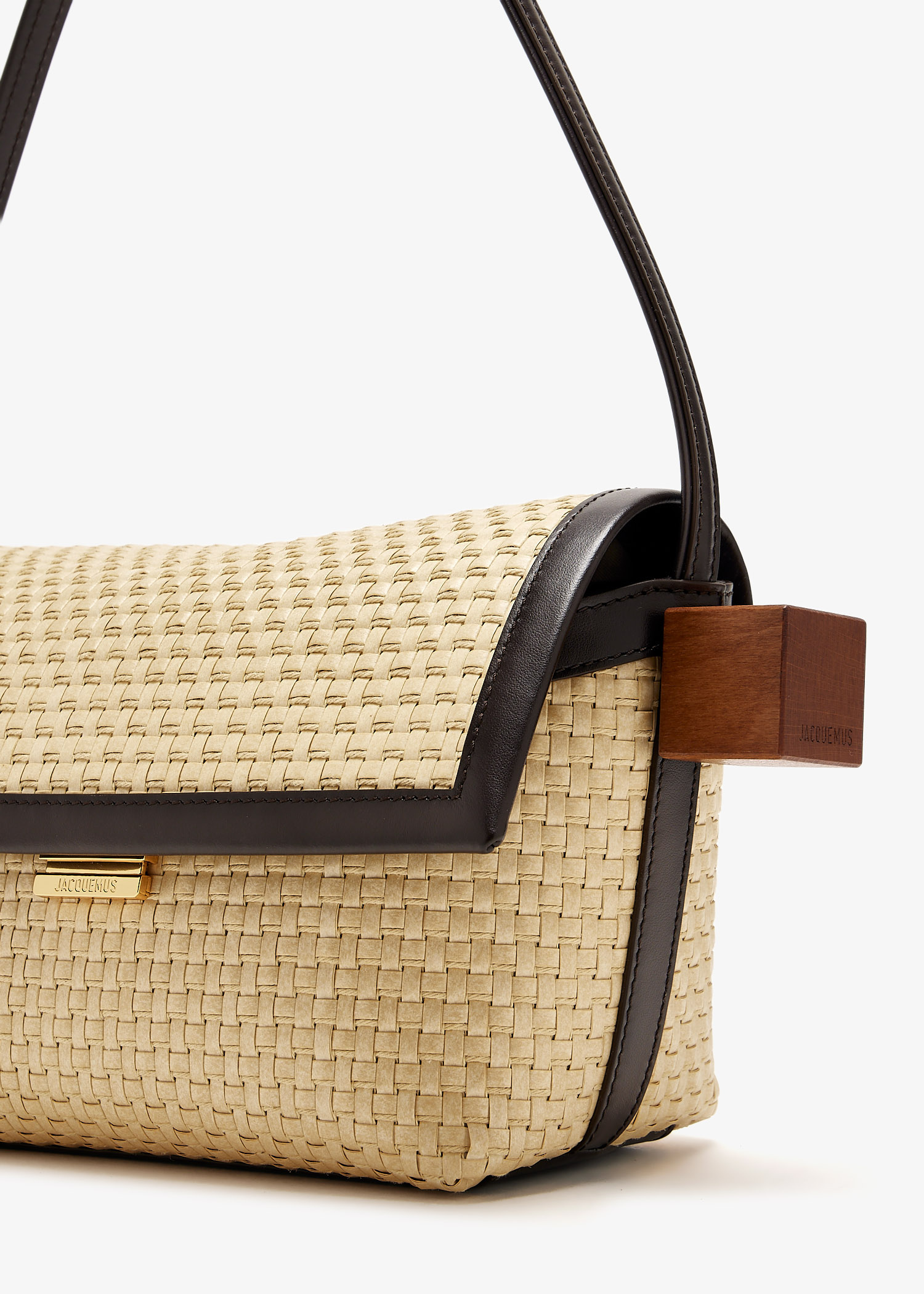 Jacquemus Le Rond Carré shoulder bag for Women - Beige in