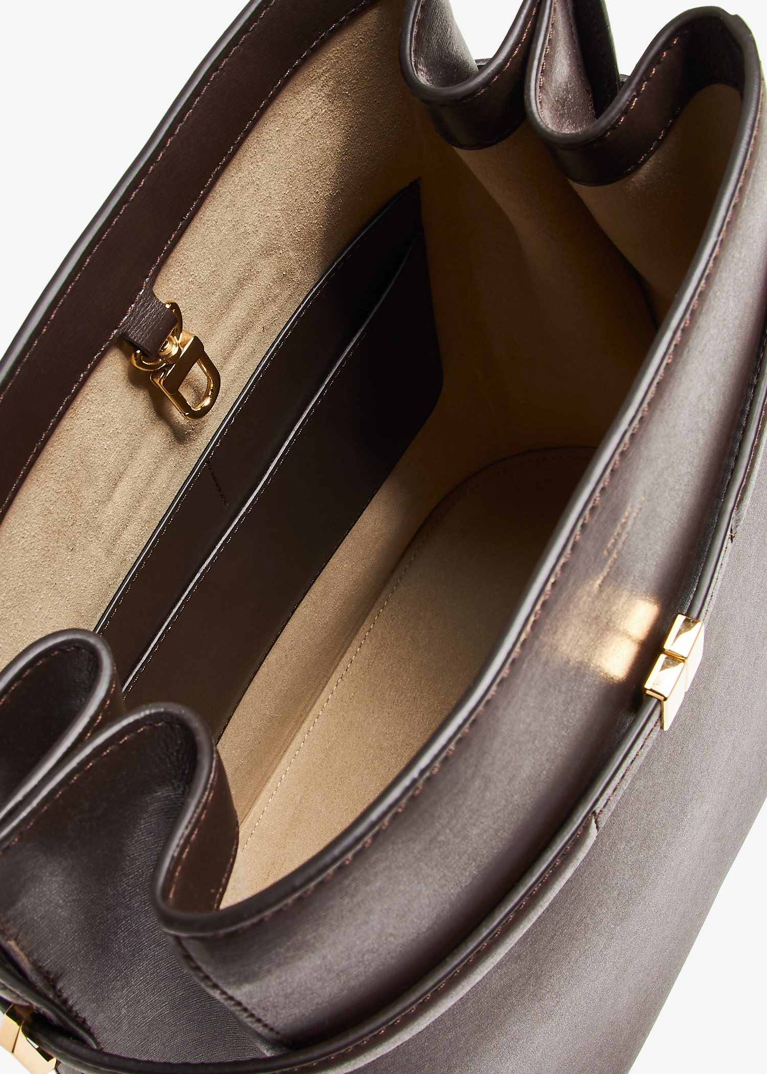 TOTEME Belted leather bucket bag for Women - Brown in USA | Level
