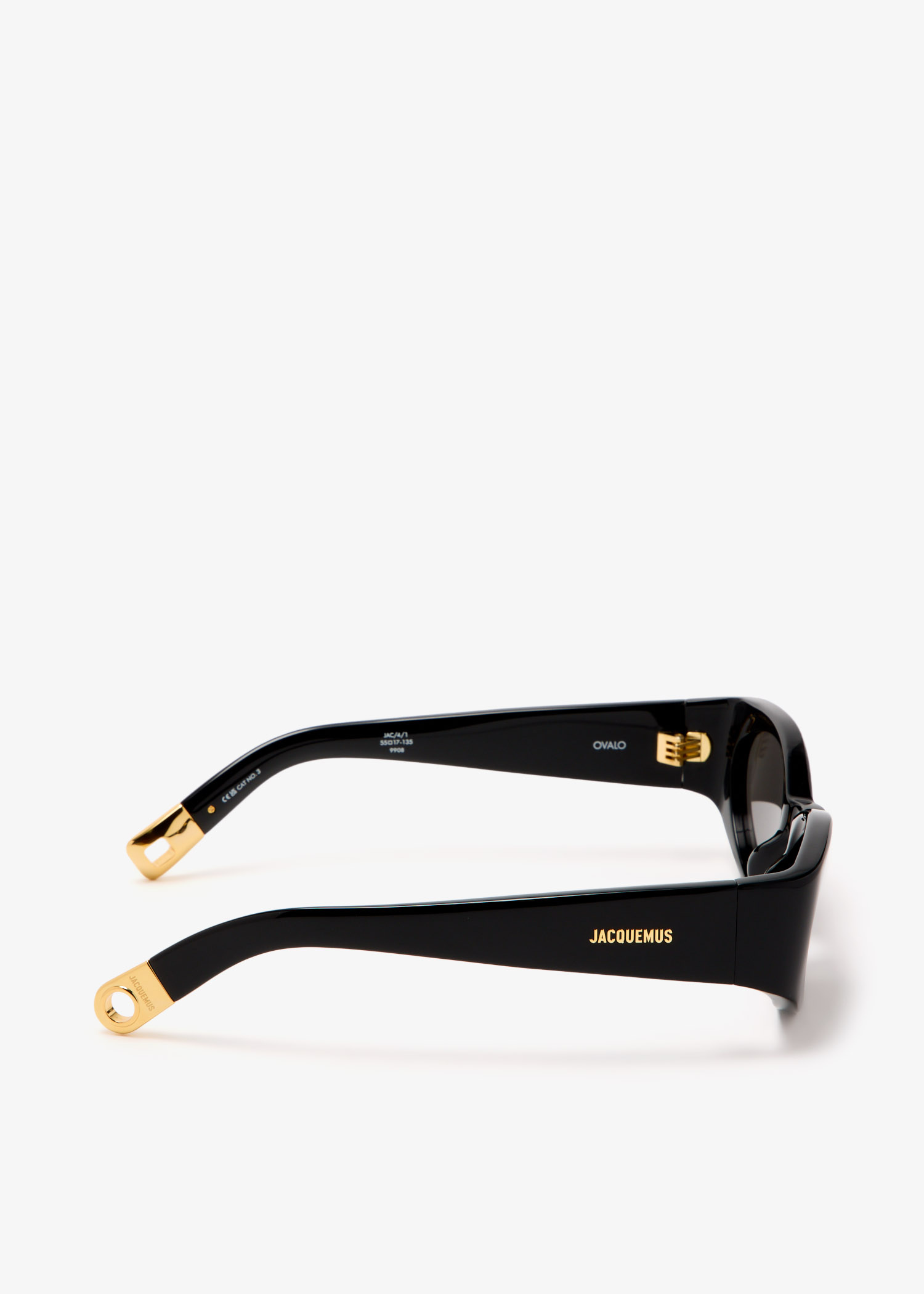 サングラス JACQUEMUS Woman Sunglasses Black LES LUNETTES ALTU MULTI Jacquemus Les lunettes tupi - multi black – Mondello 1962