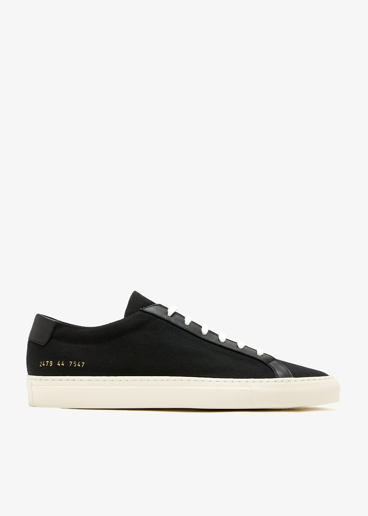 スニーカー COMMON PROJECT Men Sneakers 2479 ACHILLESINCANVAS7547 Black Common Projects Achilles canvas sneakers for Men - Black in