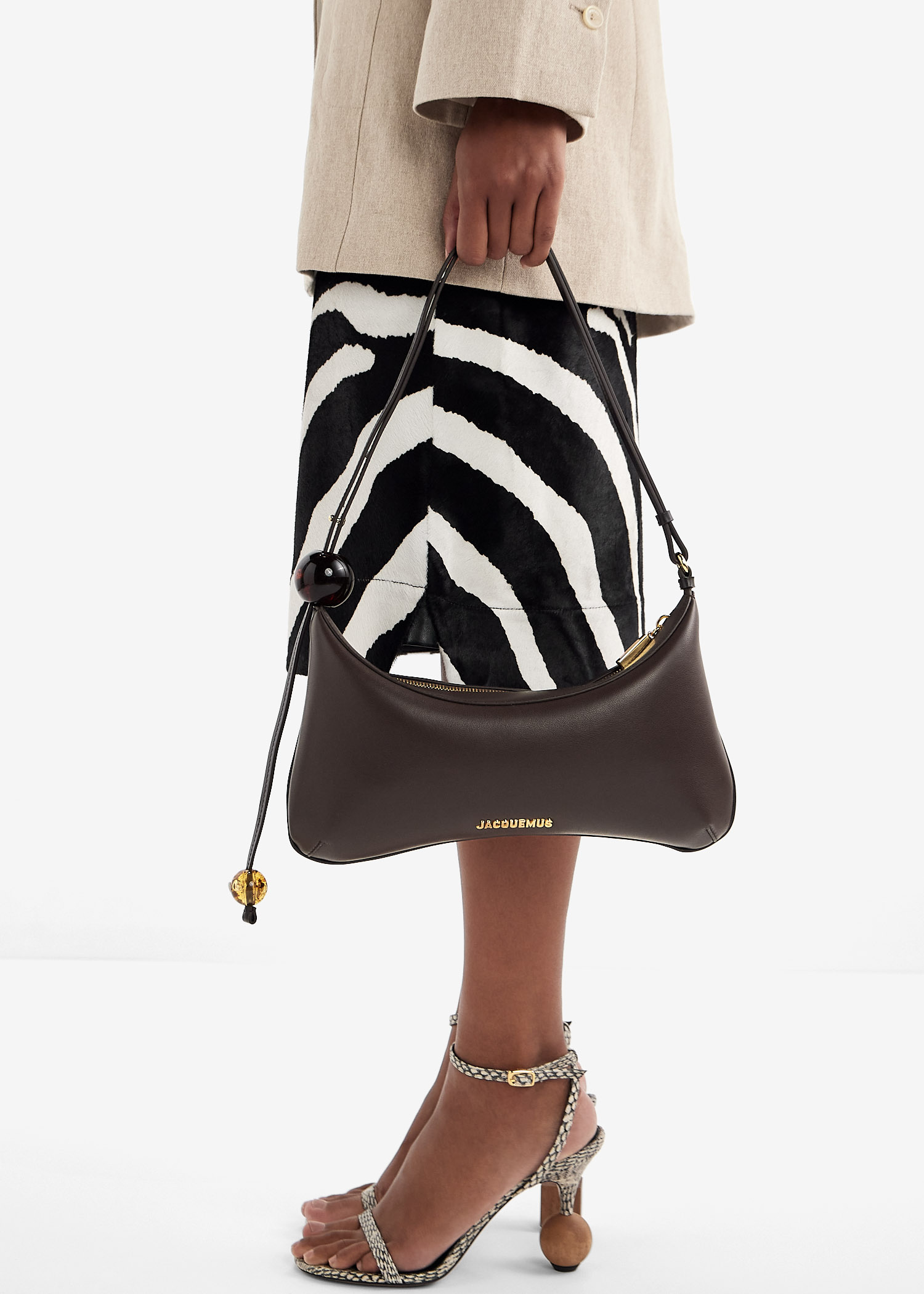 Jacquemus Le Grand Bisou Perle bag for Women - Brown in UAE