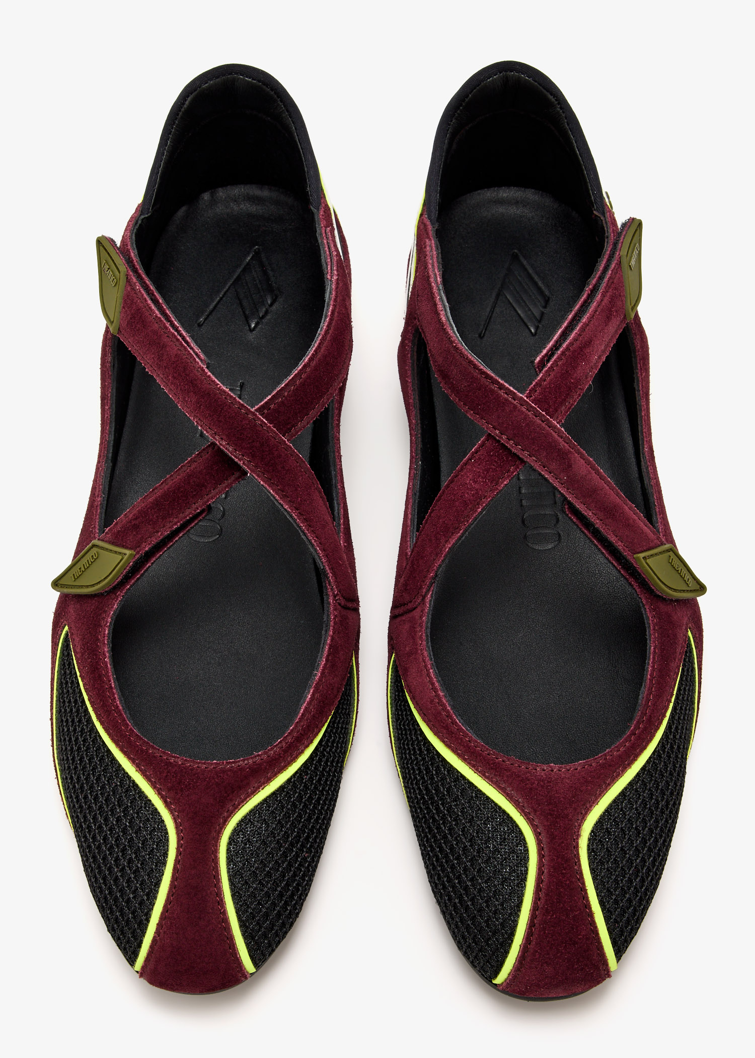 The Attico Floor 01 ballerinas for Women - Black in USA