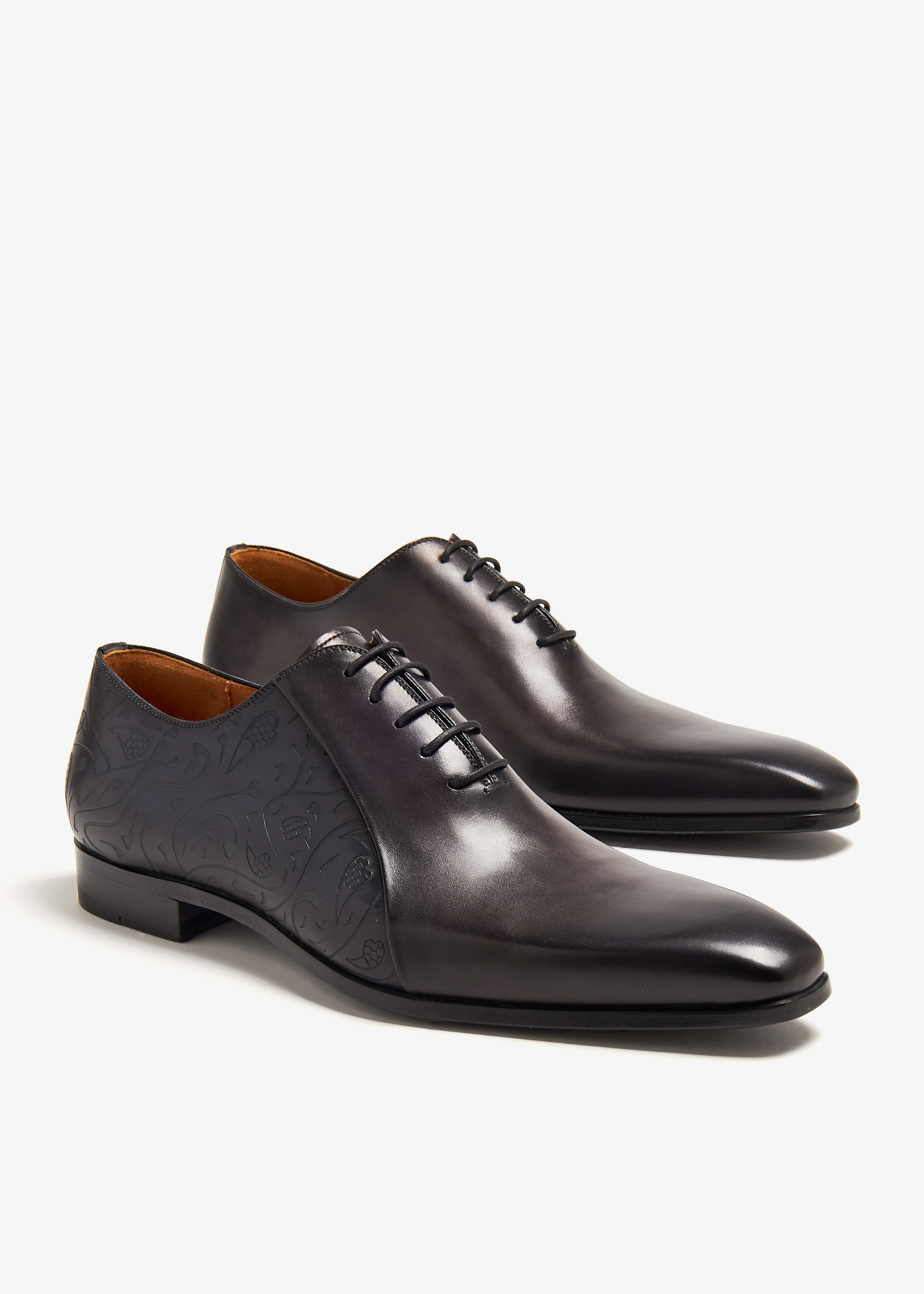 【GRANCY】l Plate Leather Shoes Lloyd Jerez Patent Black Leather Shoe – Mr.Derk