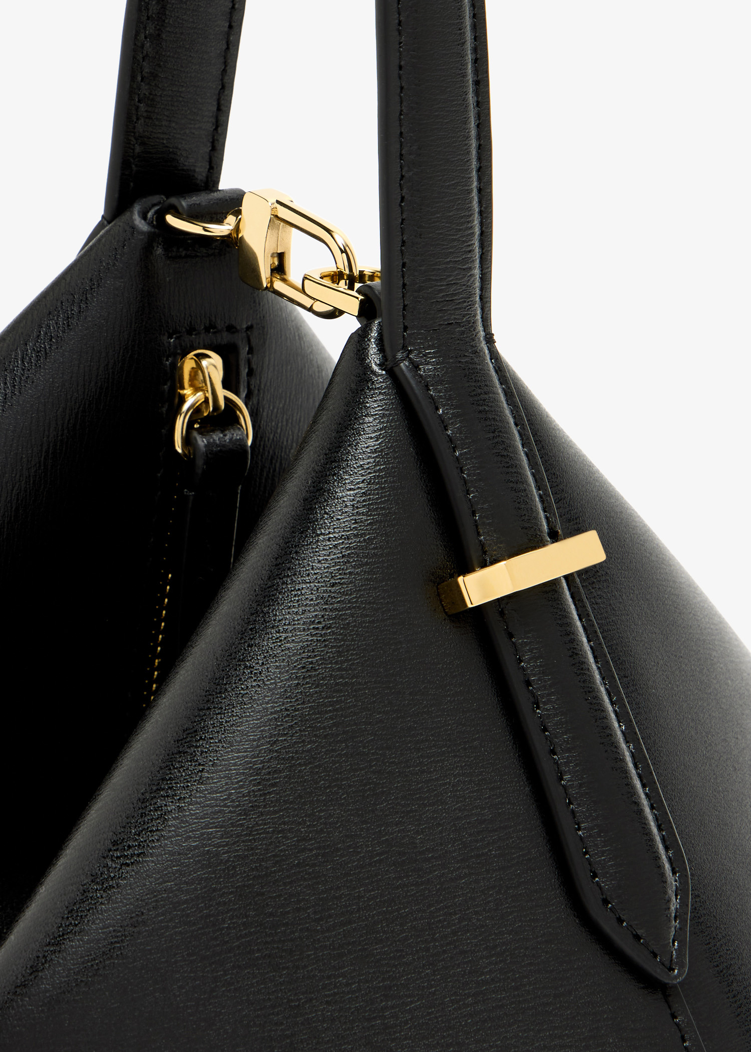 TOTEME Bevel leather wristlet for Women - Black in UAE