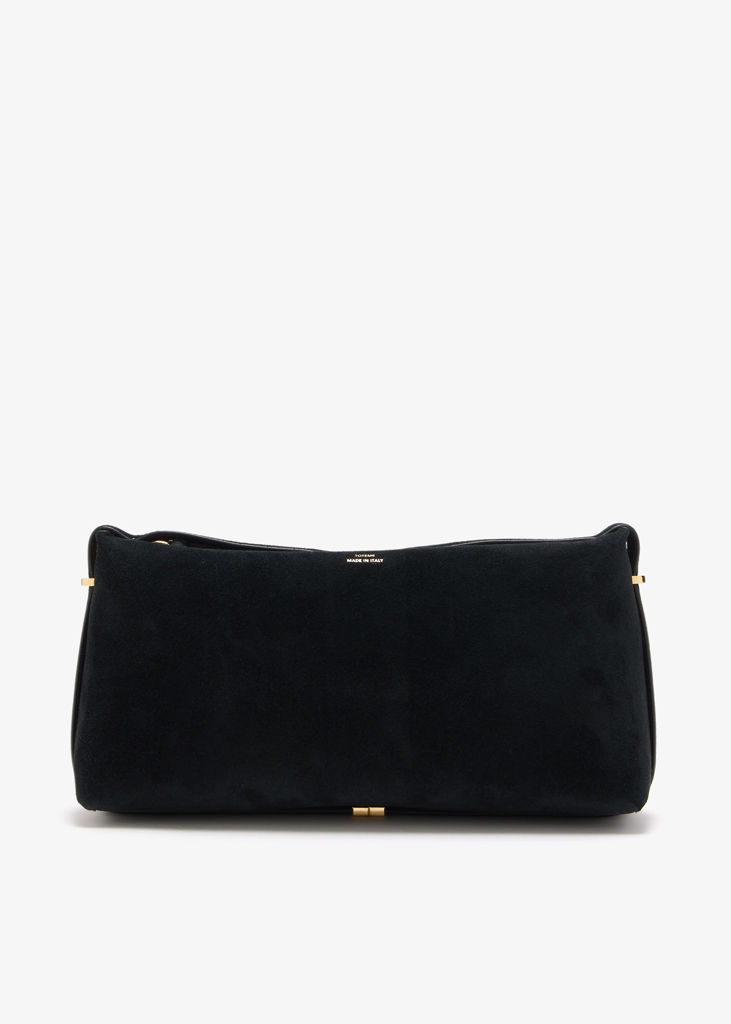 TOTEME Belted suede clutch for Women - Black in UAE | Level