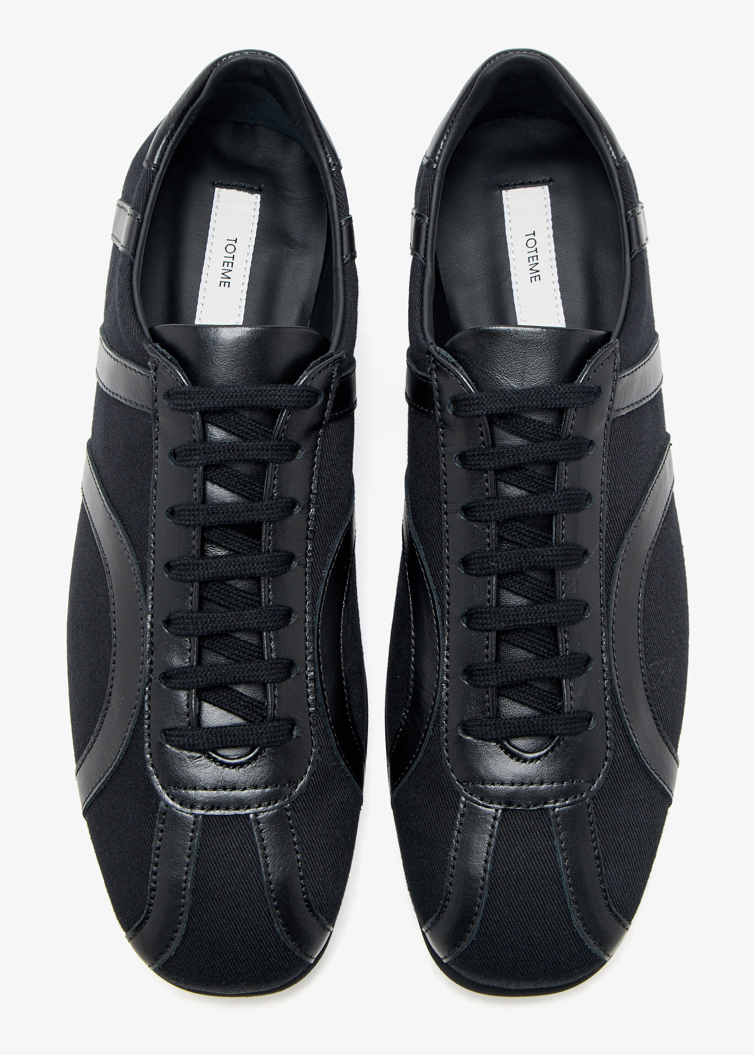 スニーカー TOTEME Women Sneakers 94402 252WAS0224FB0420 93460 Black Toteme Sneakers for Women | Mytheresa
