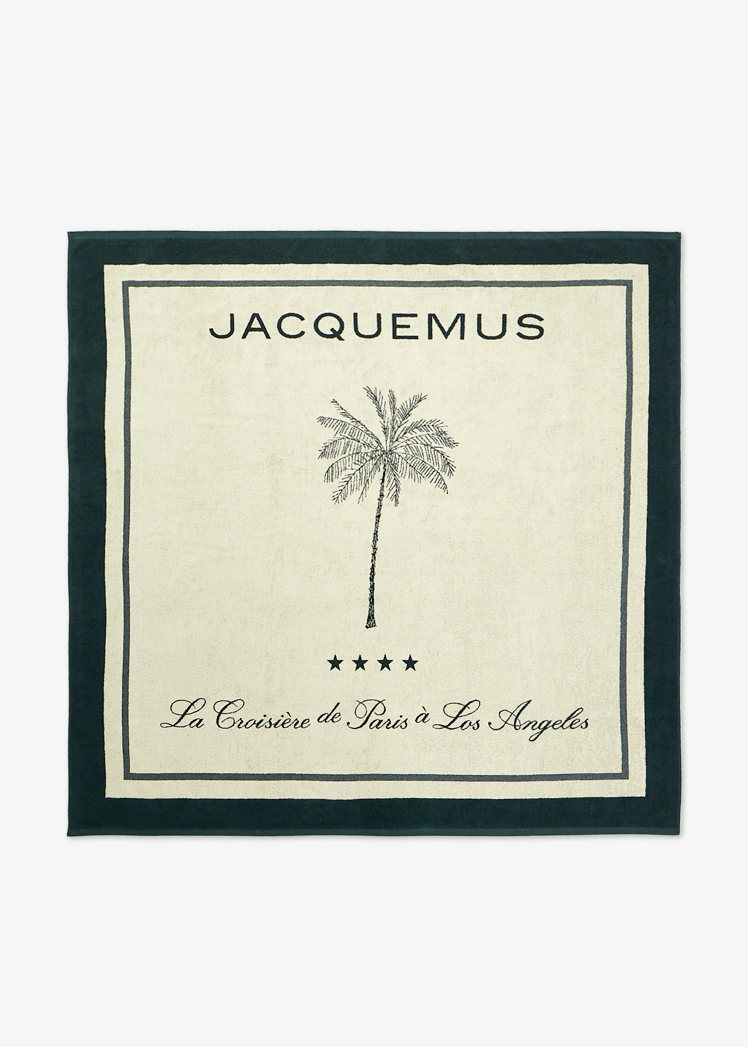Jacquemus La Croisière beach towel for ADULT-UNISEX, Men