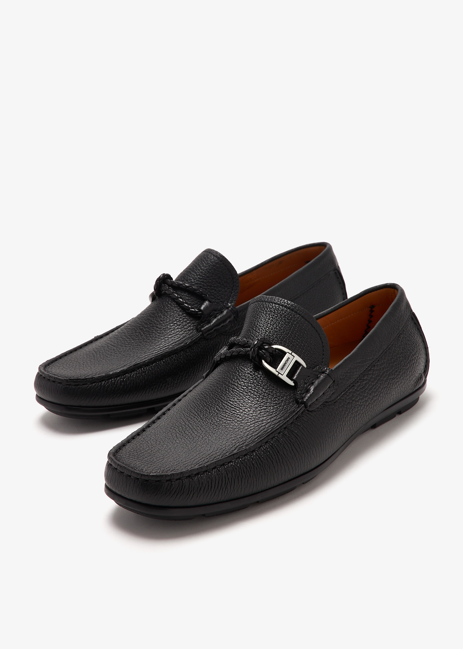 Magnanni Montijo driving shoes for Men - Black in USA | Level Shoes