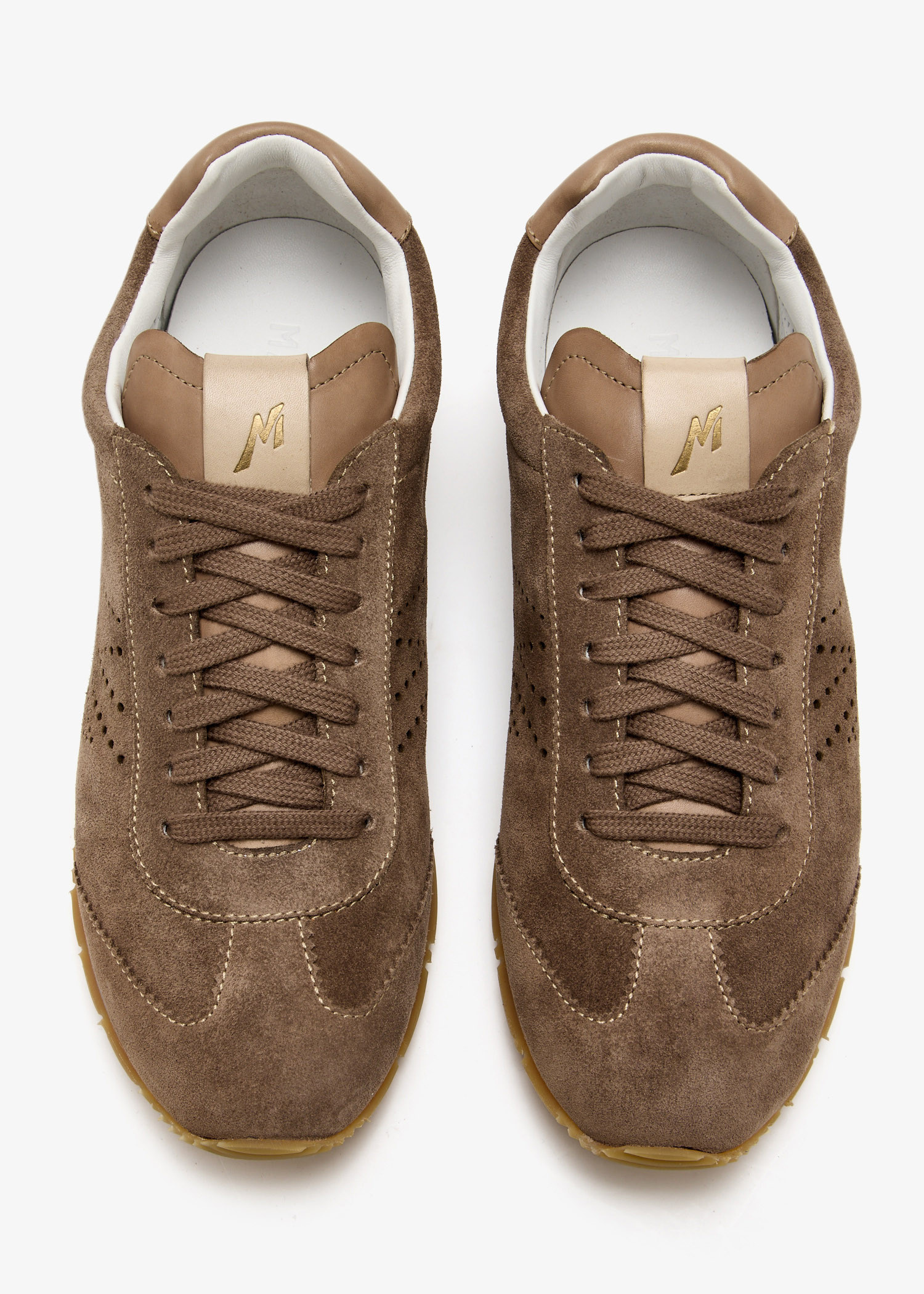 Magnanni Suede sneakers for Women - Brown in USA | Level Shoes