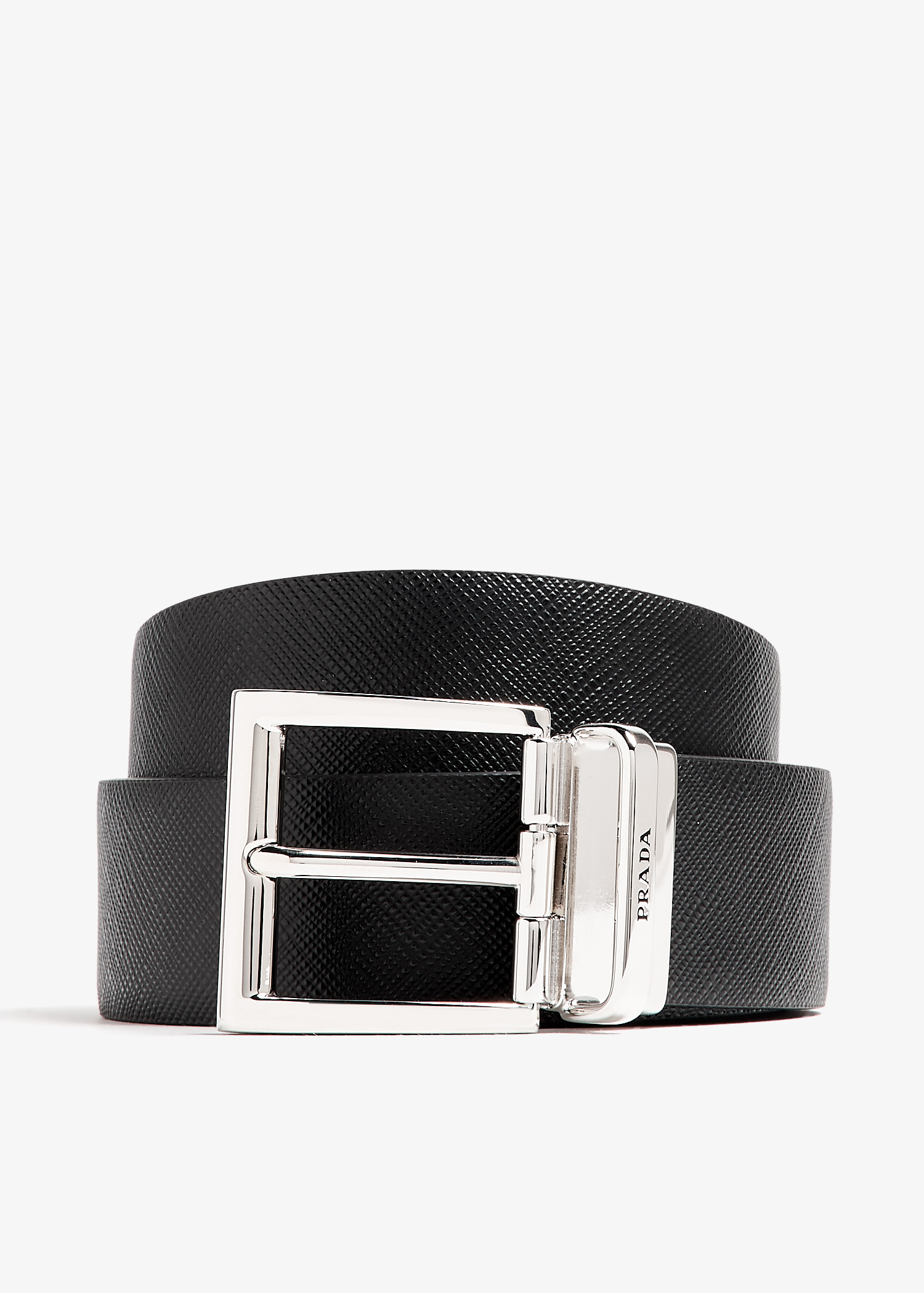 【送料&関税込】Prada Embellished Suede Belt Prada logo-embellished Suede Belt | Blue | FARFETCH
