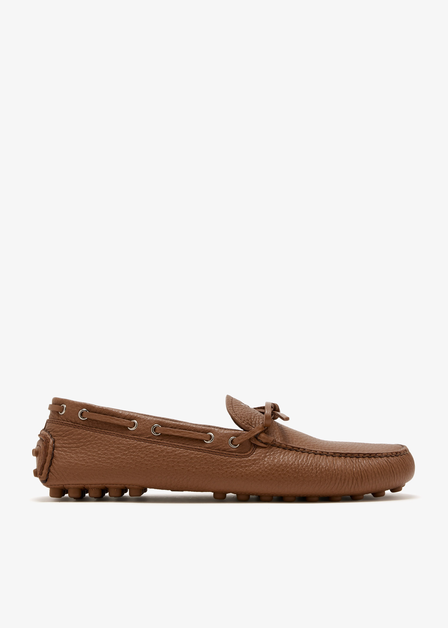 靴 07aw archive prada leather driving shoes Prada Leather driving shoes for Men - Brown in UAE | Level Shoes