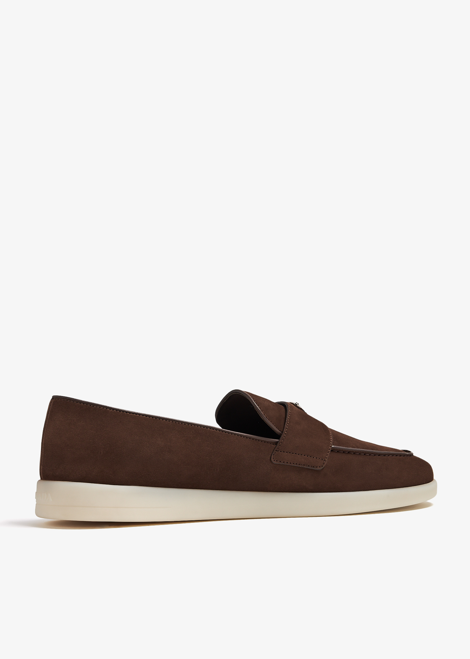 Prada Suede loafers for Men - Brown in UAE | Level Shoes Prada Suede loafers for Men - Brown in UAE | Level Shoes
