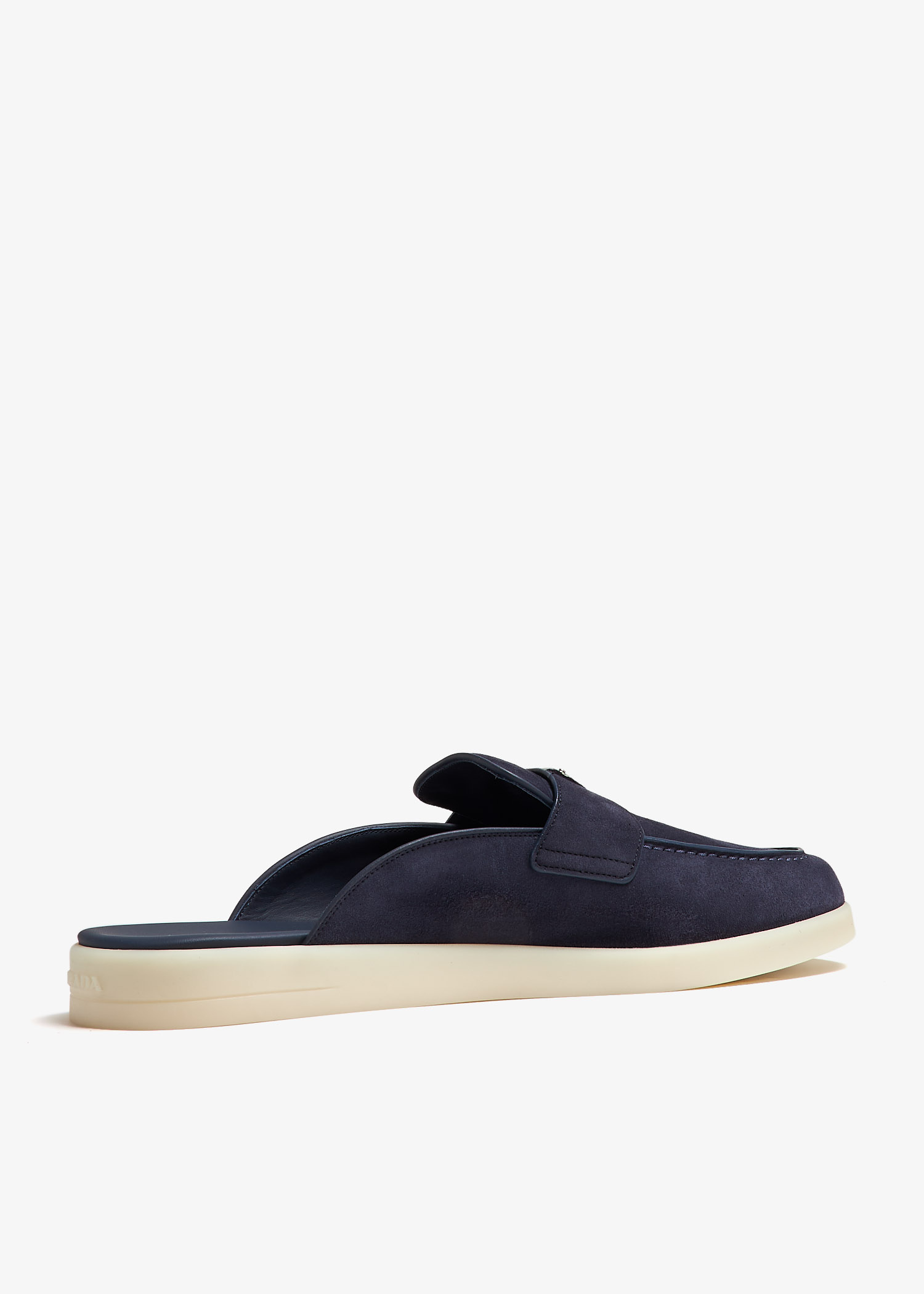 サンダル PRADA SUEDE SABOTS Prada Suede Sabots Mules | Saks Fifth Avenue