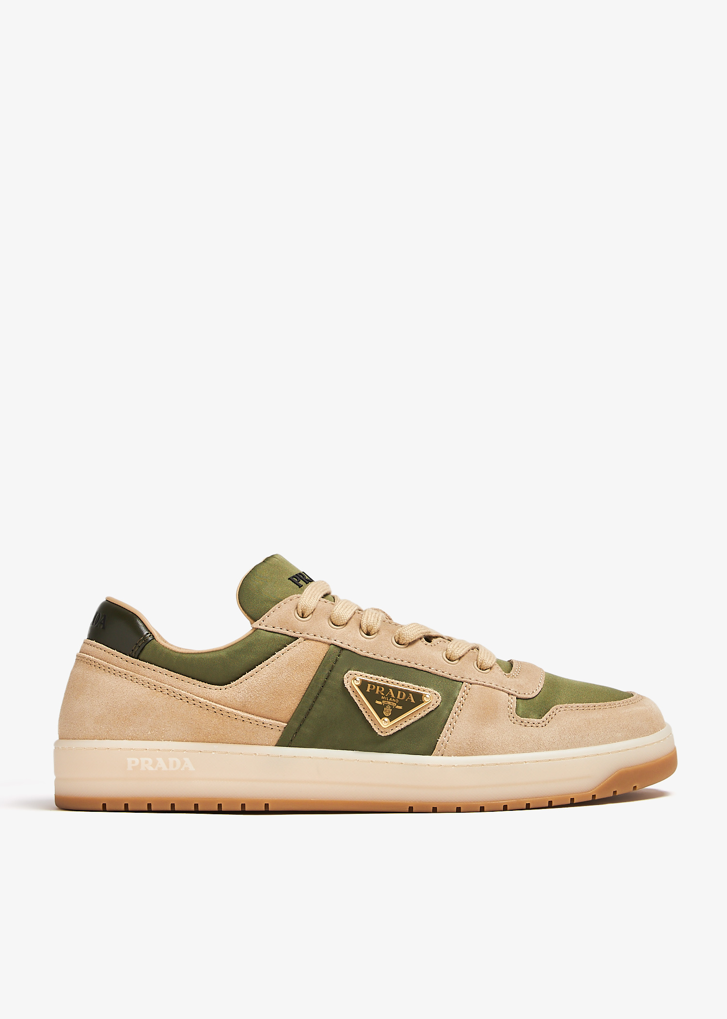 Prada Downtown sneakers for Men - Green in Oman | Level Shoes