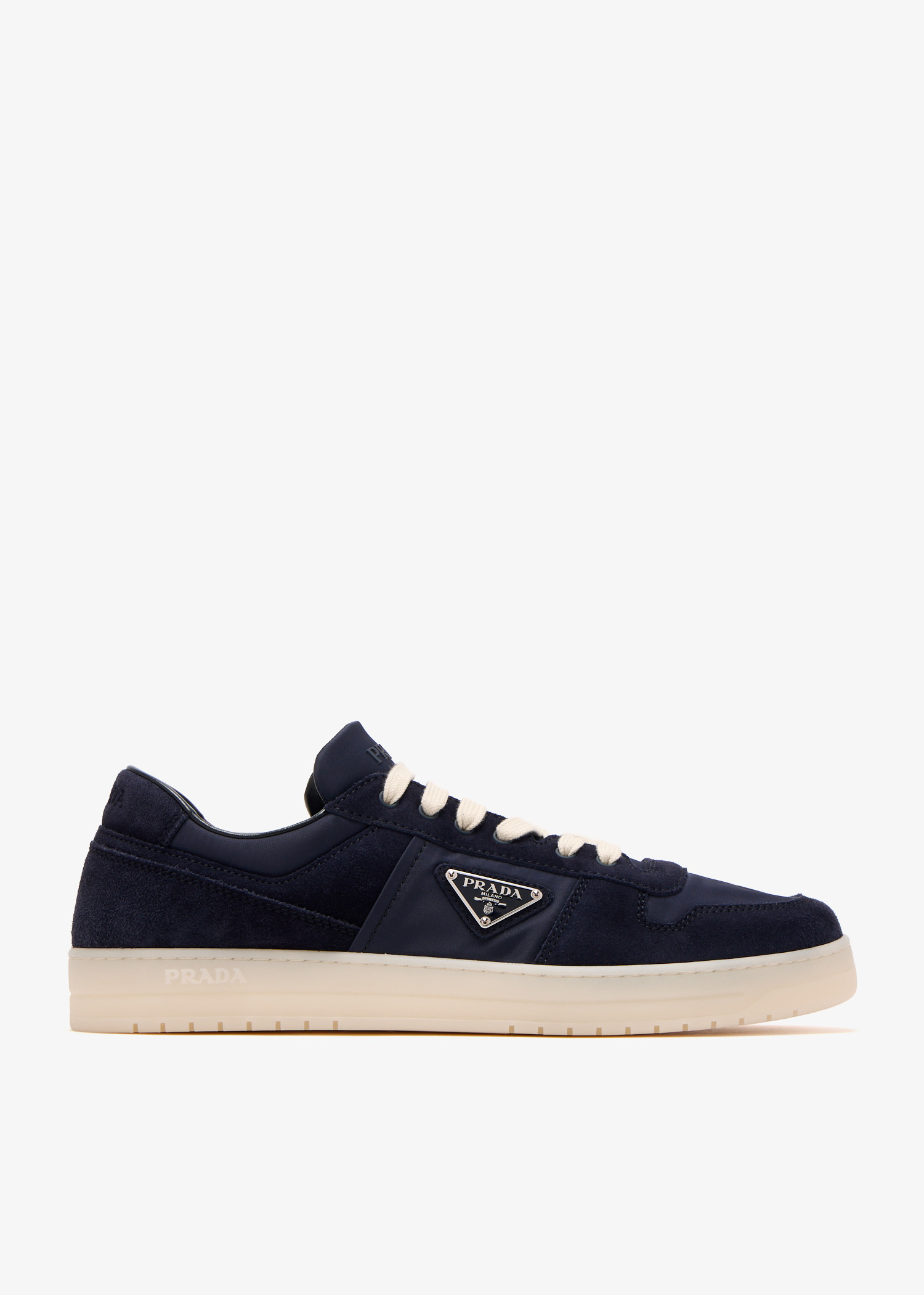 【関税込み】PRADA Downtown sneaker in delave suede Prada Downtown Delavé Suede Sneakers | Saks Fifth Avenue