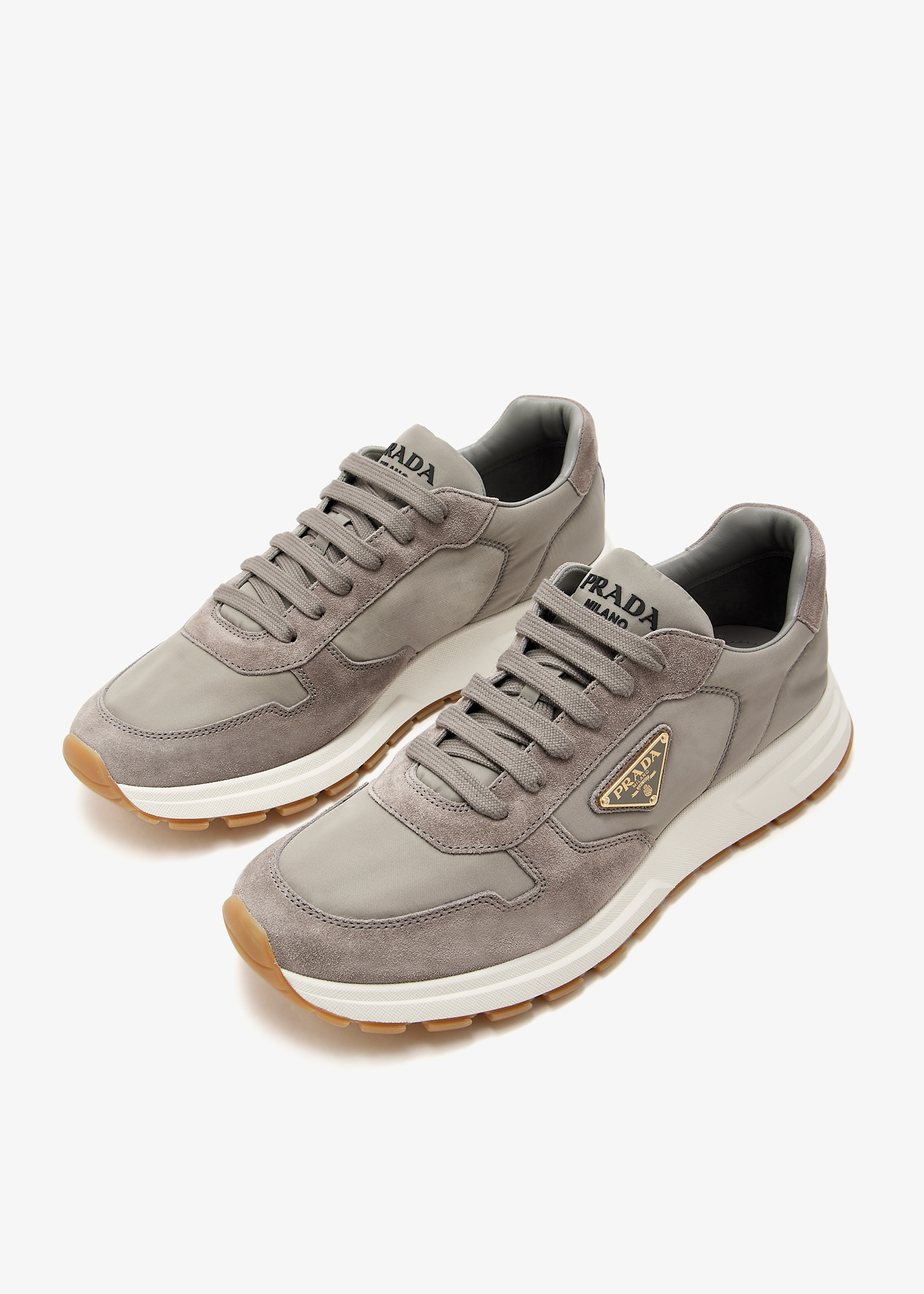 Prada Prax 01 Re-Nylon sneakers for Men - Grey in UAE