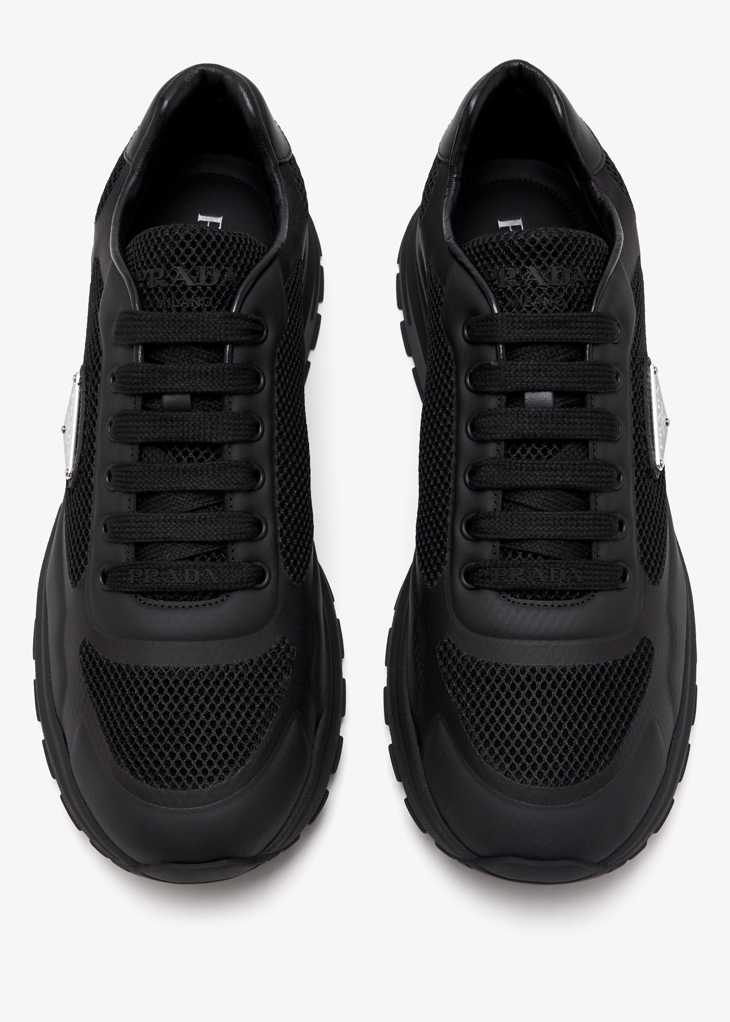 Prada Prax 2.0 fabric sneakers for Men - Black in UAE