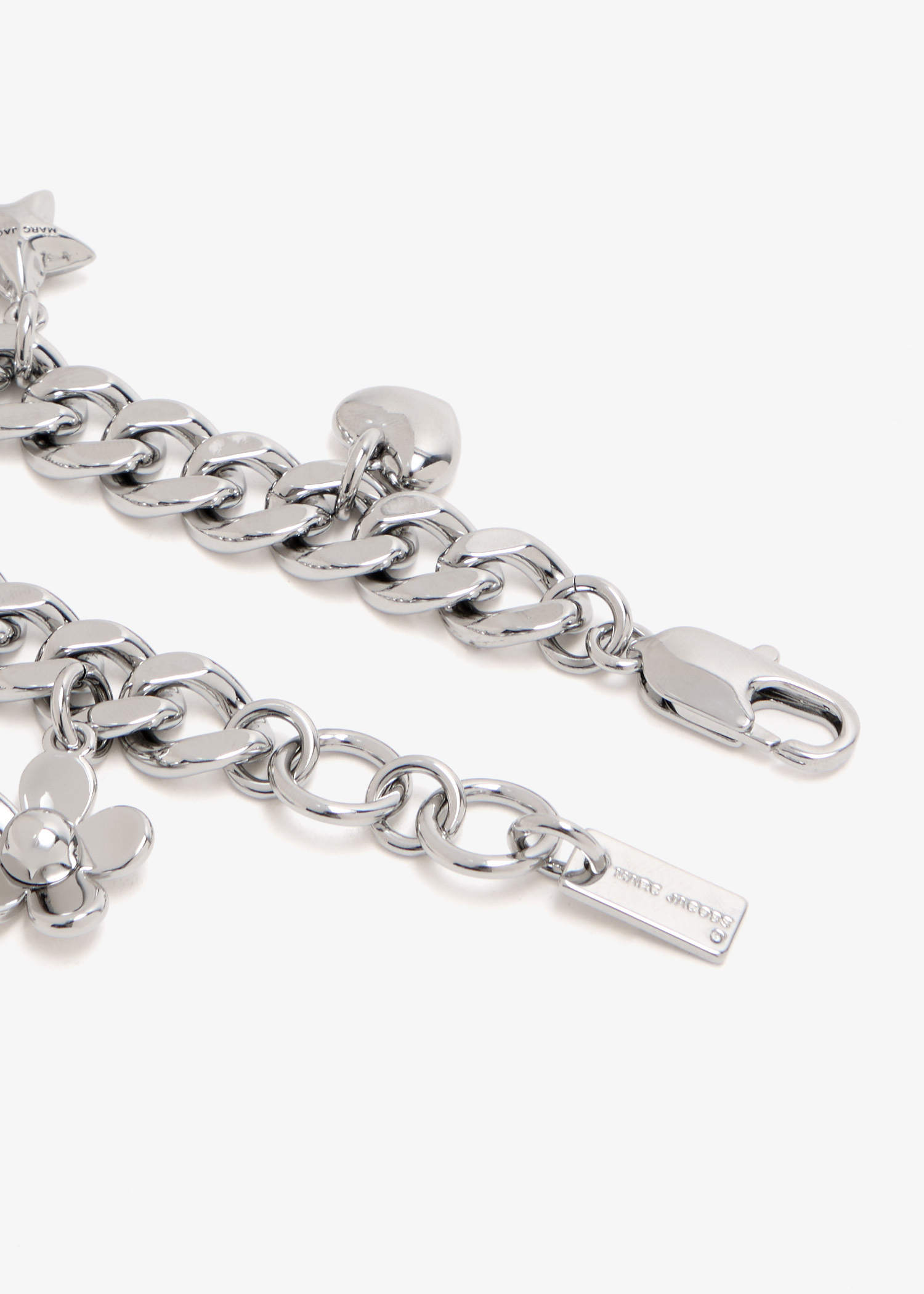Marc Jacobs Mini Icon charm bracelet for Women - Silver in KSA 