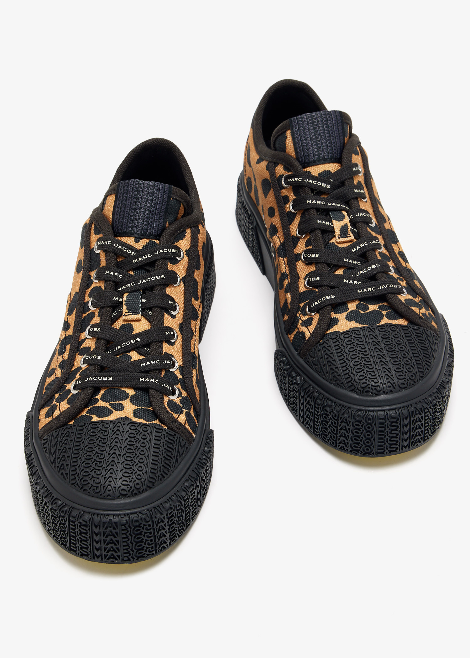 【関税込み】Sneakers - Marc Jacobs - Cotton - Printed Marc Jacobs THE PRINTED CANVAS SNEAKER | REVERSIBLE
