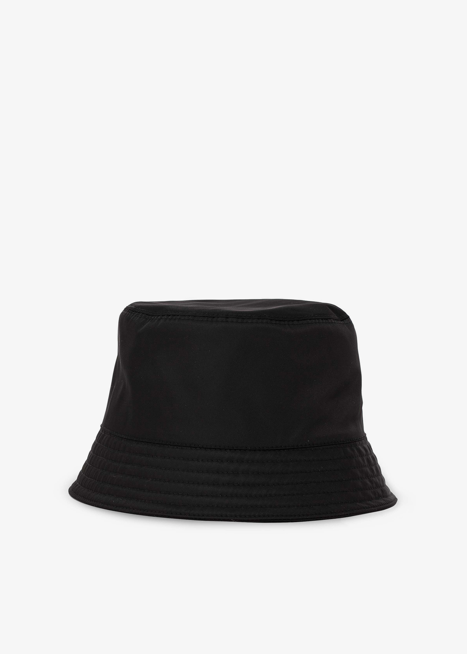 PRADA RE-NYLON BUCKET HAT BLACK Mサイズ Black Re-Nylon bucket hat | PRADA