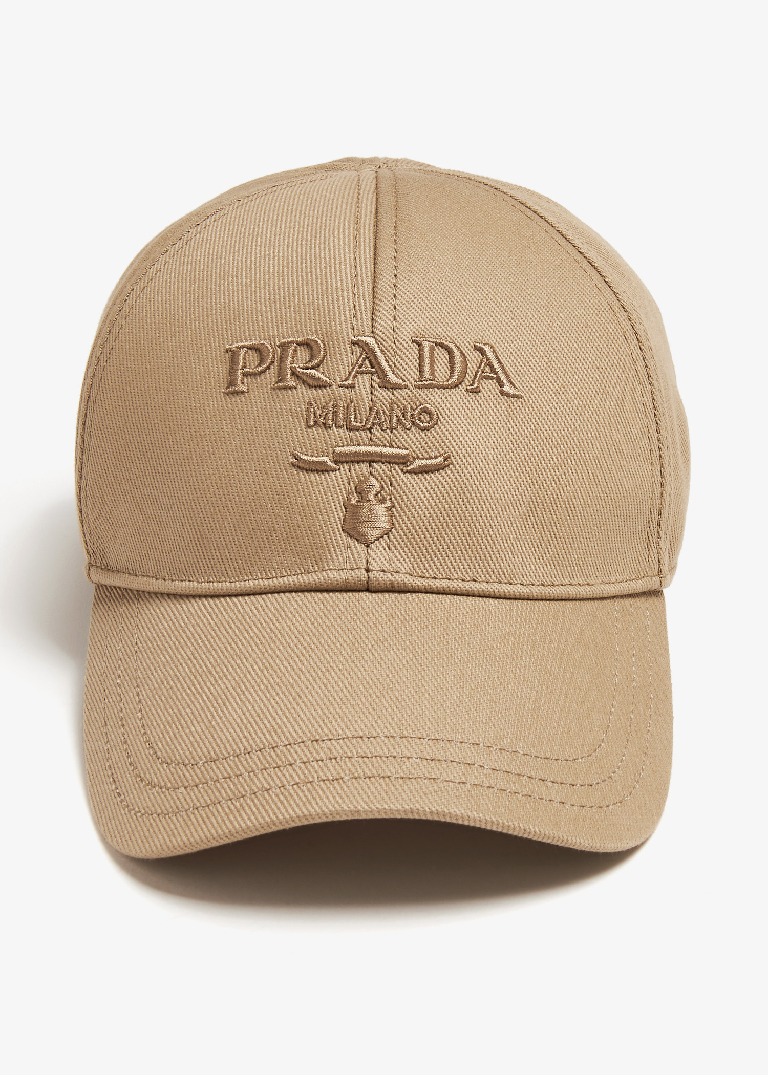 Prada Drill baseball cap for Men - Beige in KSA | Level Shoes