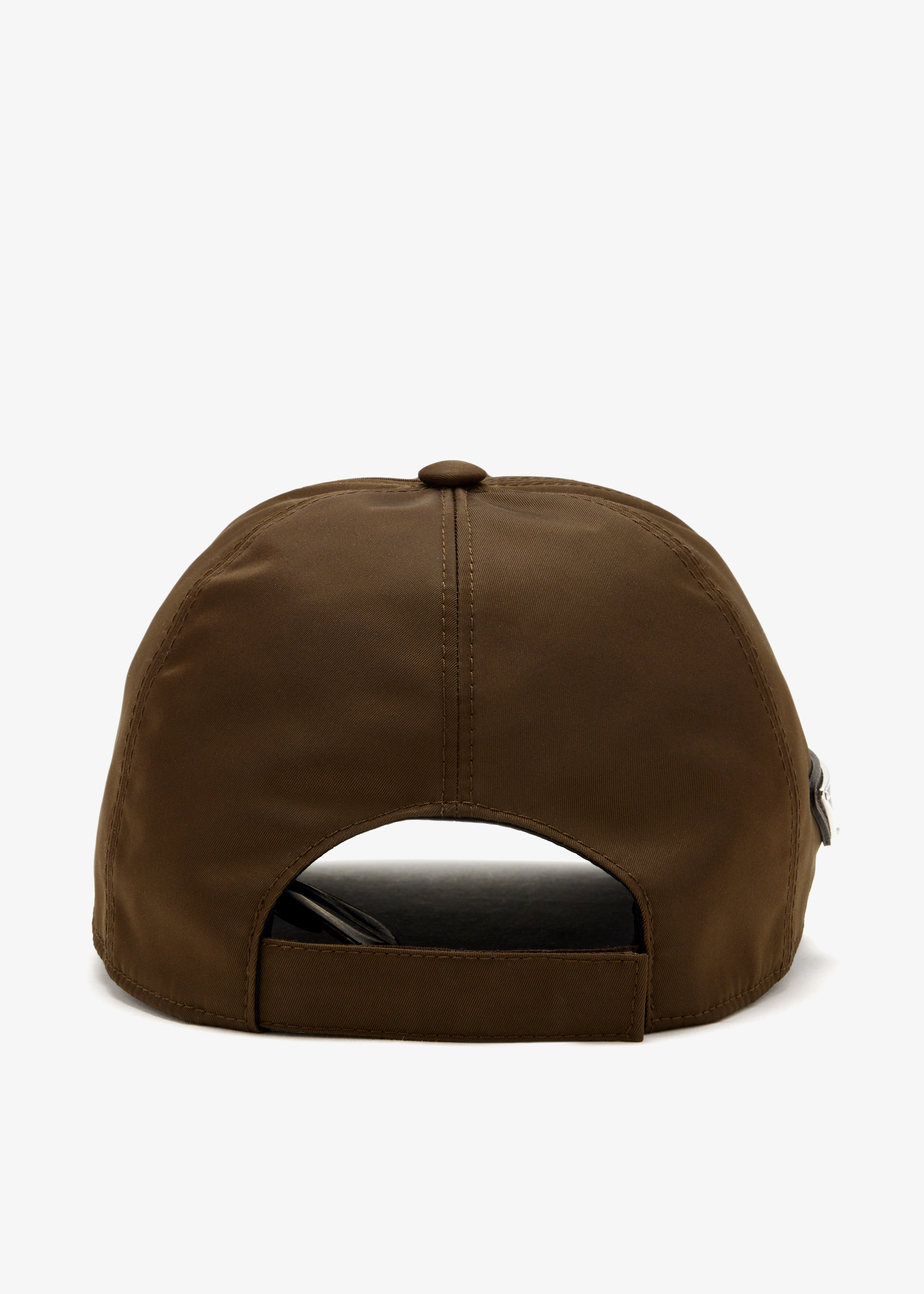 Prada Two-tone Re-Nylon baseball cap for Men - Brown in UAE