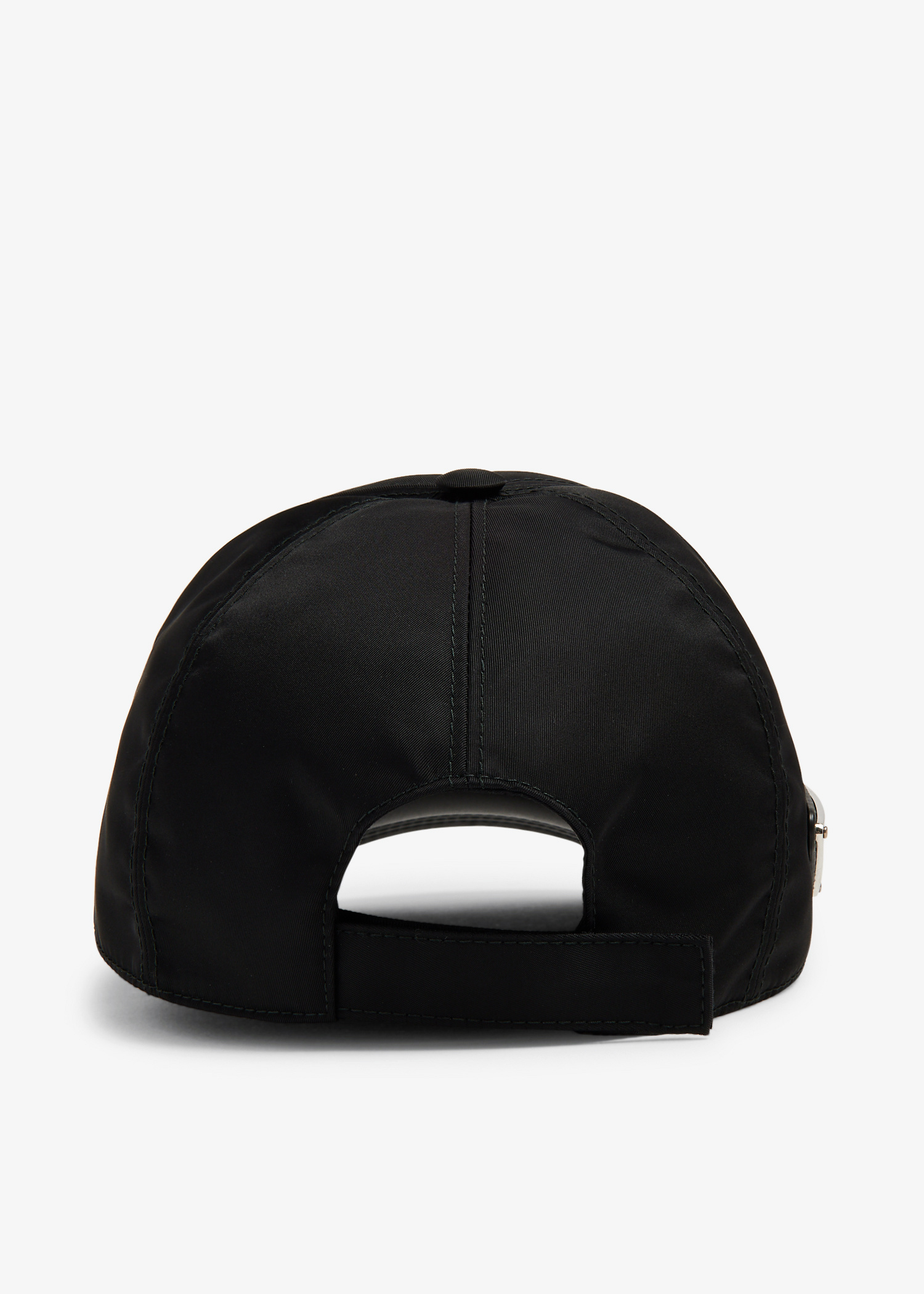 Prada Re-Nylon baseball cap for Men - Black in UAE | Level Shoes