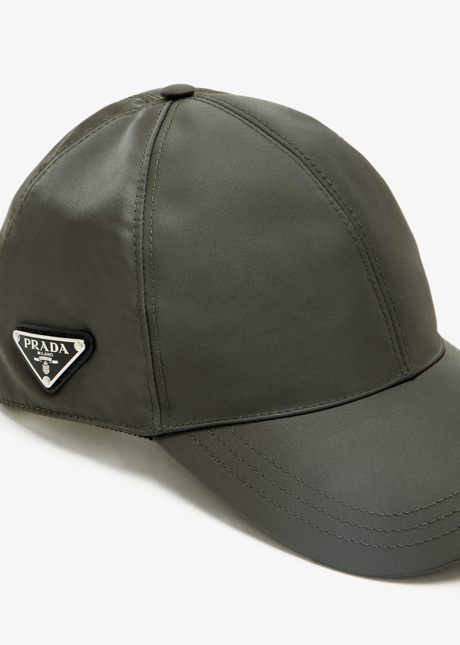 Prada Re-Nylon baseball cap for Men Green in UAE Level Shoes