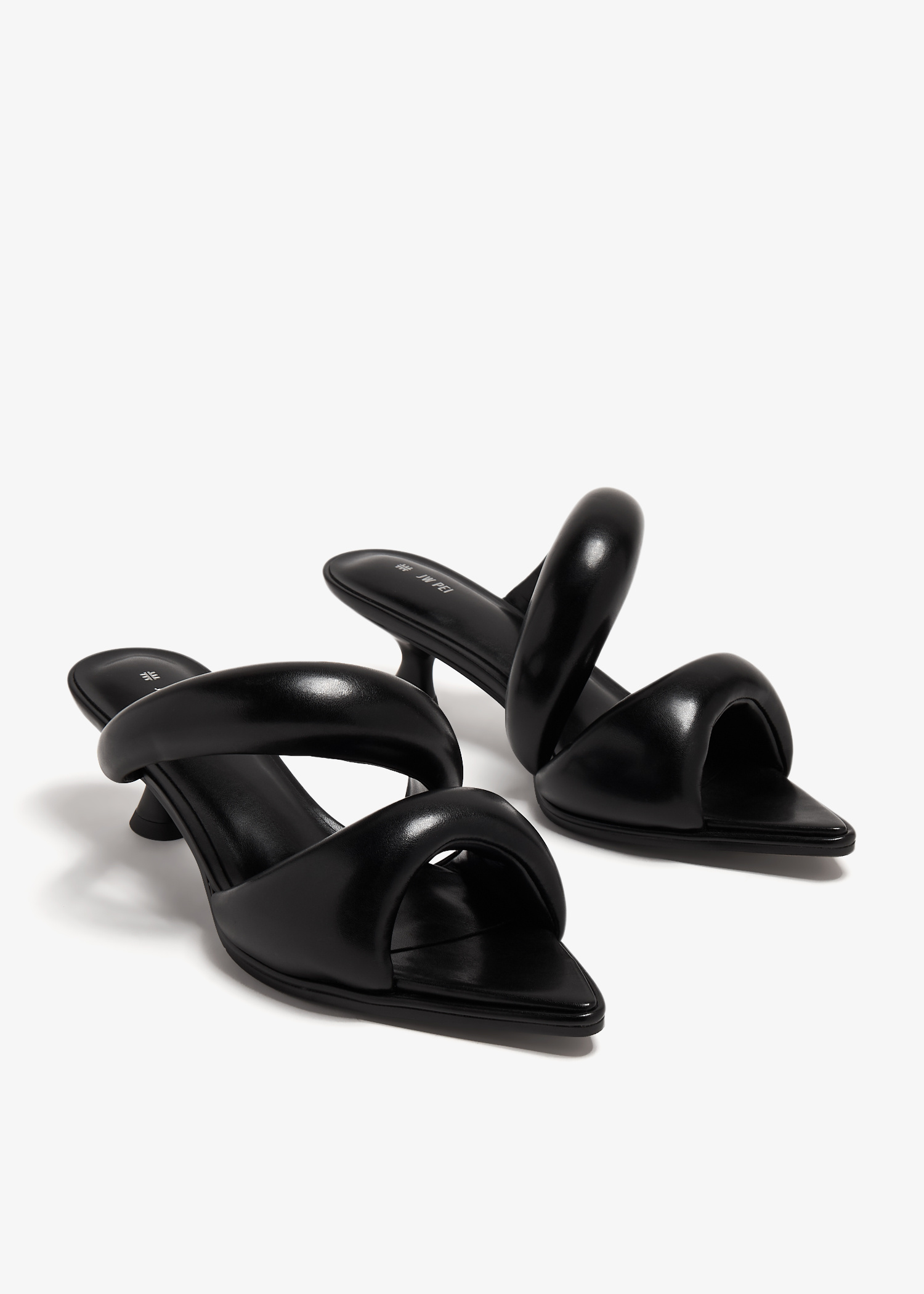 JW PEI Sara mules for Women - Black in Qatar | Level Shoes
