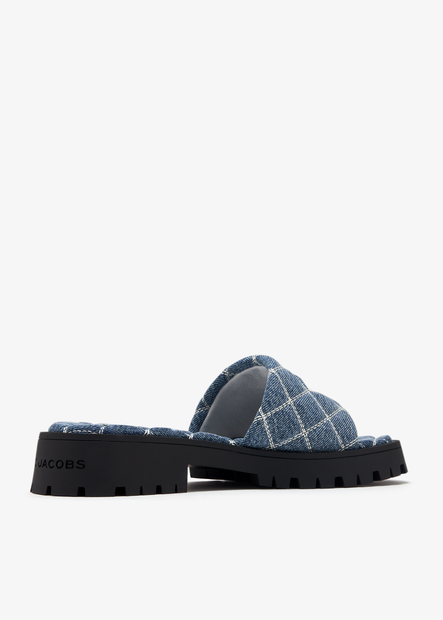 Marc Jacobs The Lug Sole slide sandals for Women - Blue in