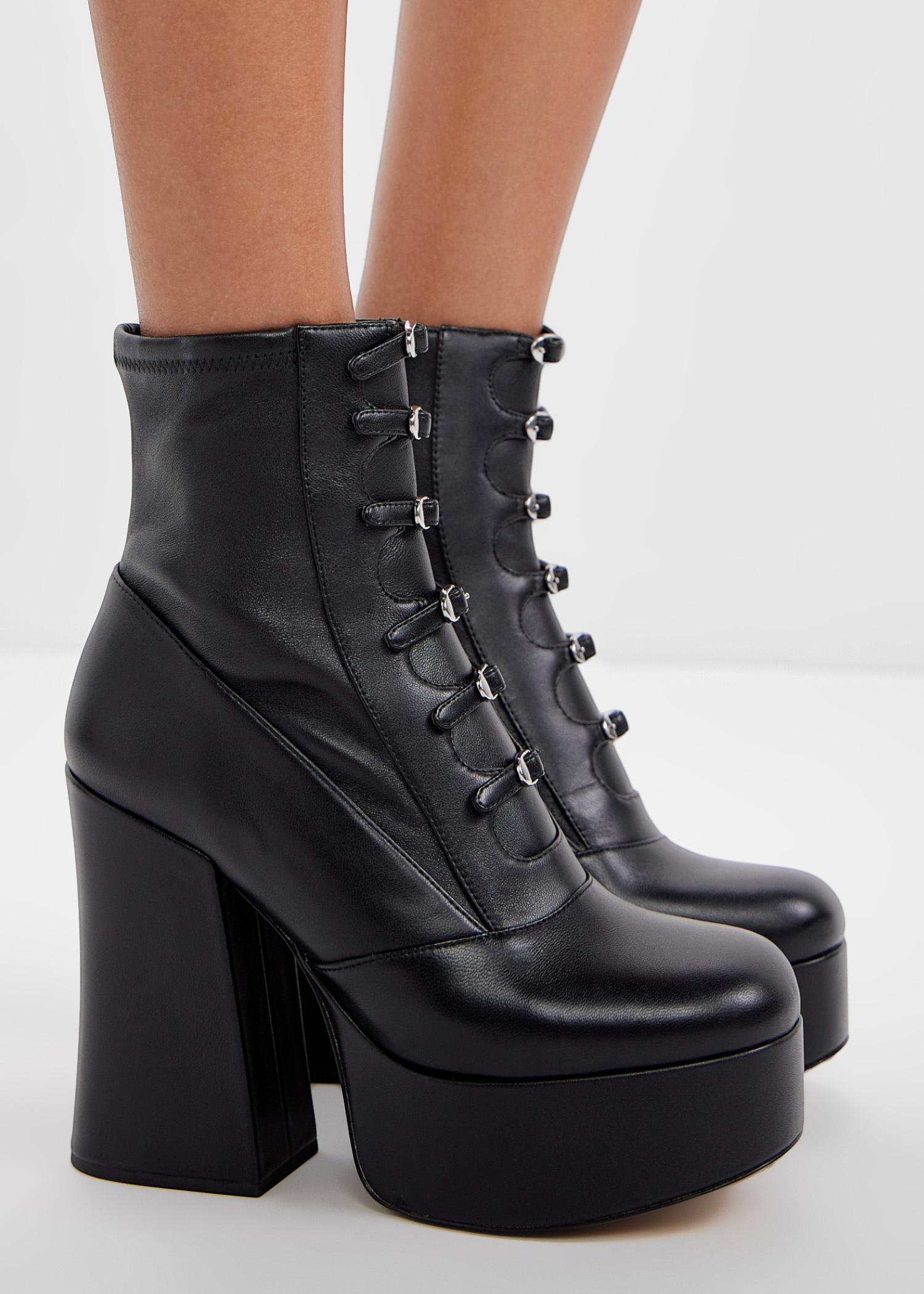 ブーツその他 MARC JACOBS Woman Boots Black 3F3FBO001F02 001 Marc Jacobs Kiki stretch ankle boots for Women - Black in