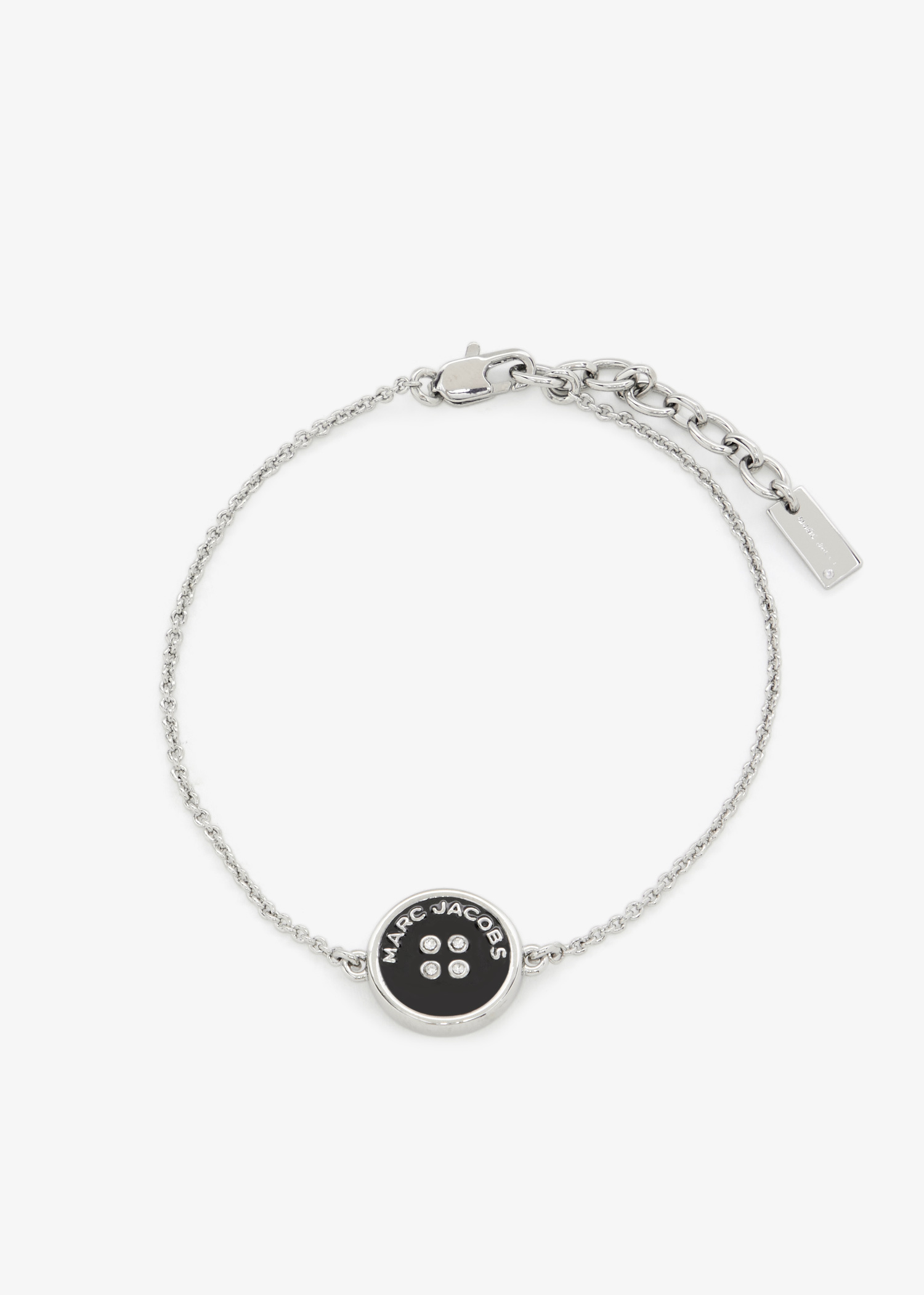 Marc Jacobs The Button Chain bracelet for Women - Silver in UAE 
