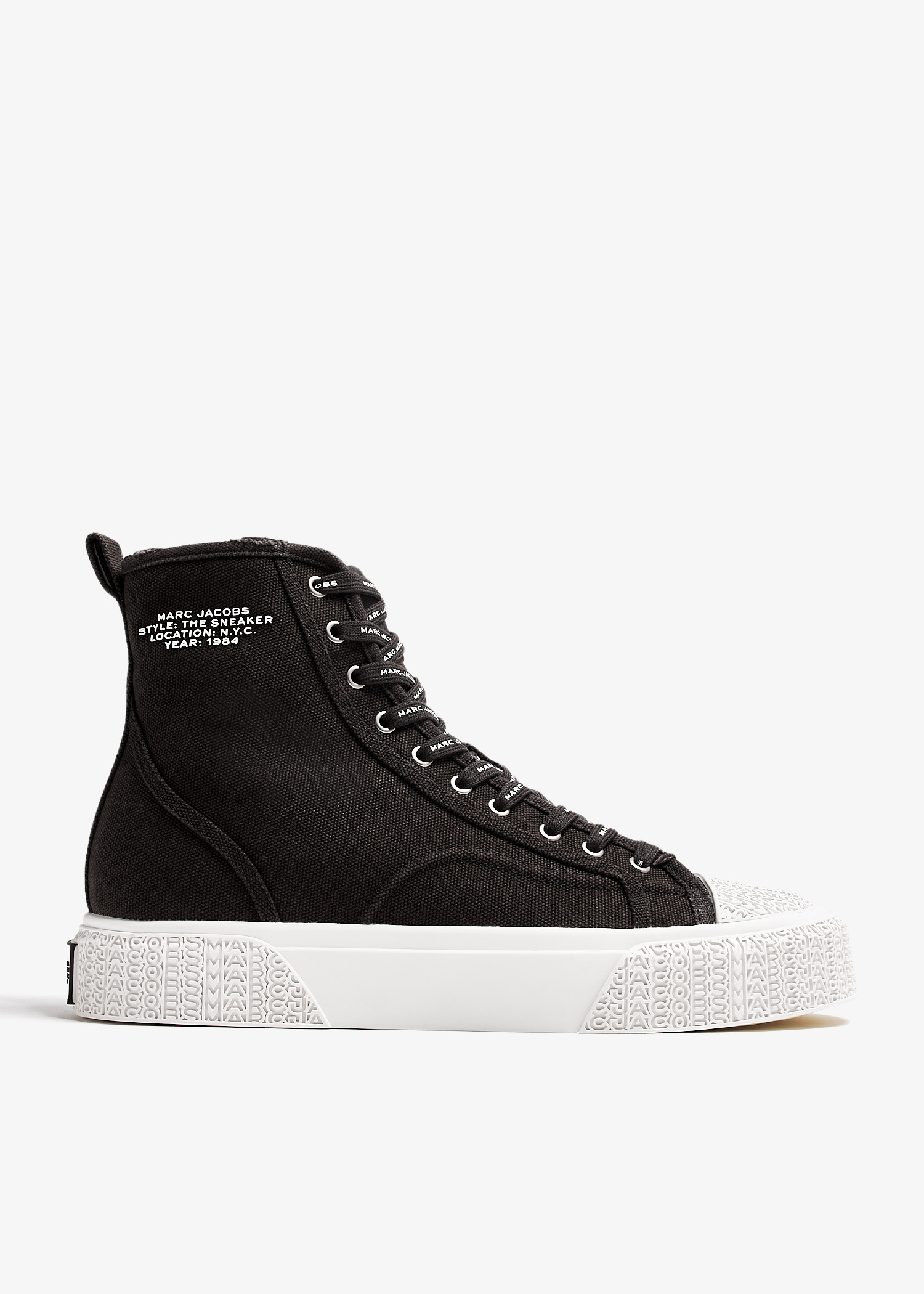 Marc Jacobs The High-Top sneakers for Women - Black in UAE